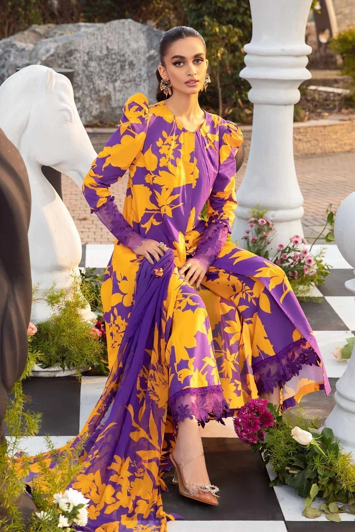 Maria B | M Prints Spring 24 | MPT-2111-A - House Of Hania