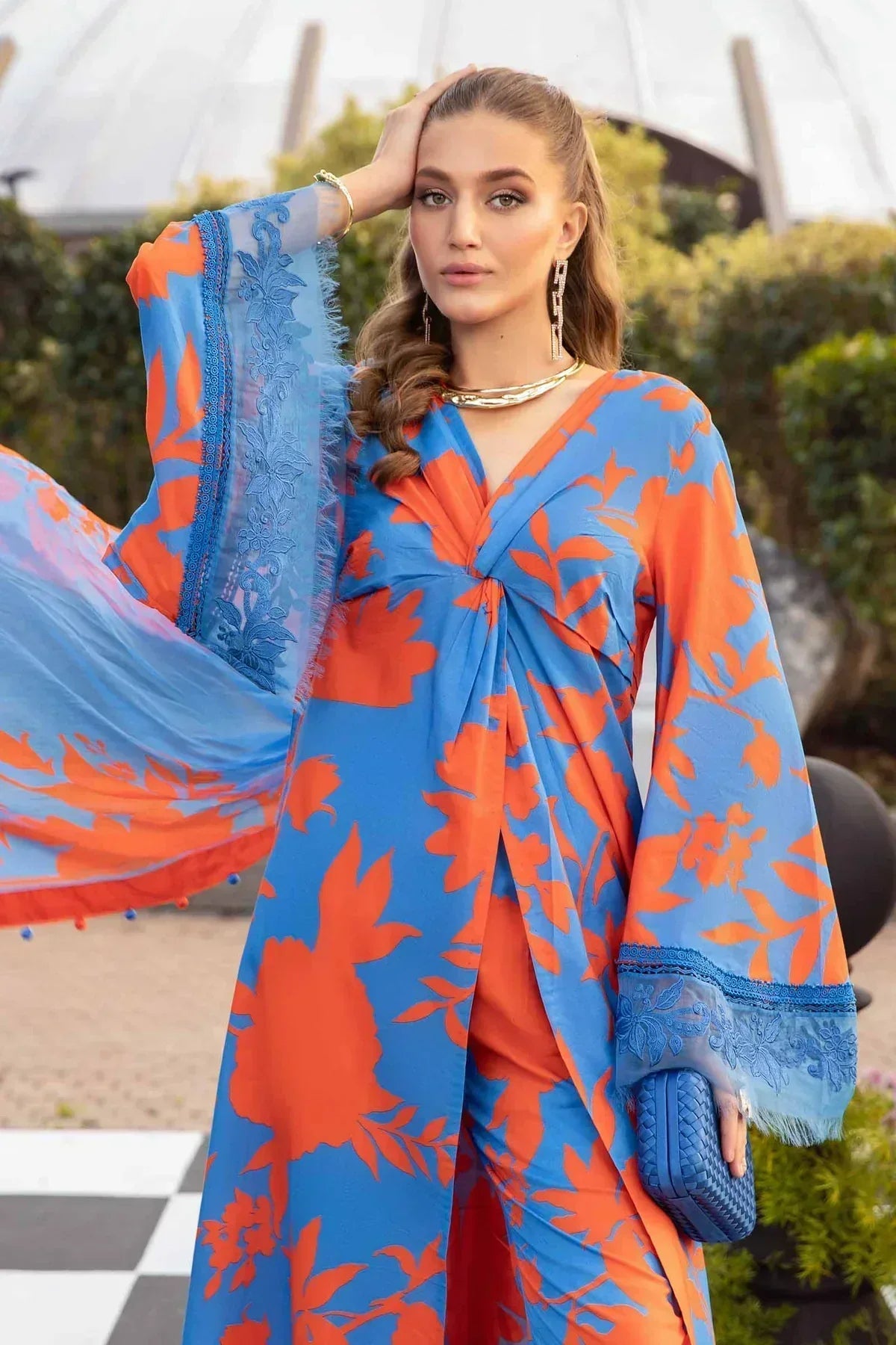 Maria B | M Prints Spring 24 | MPT-2111-B - House Of Hania