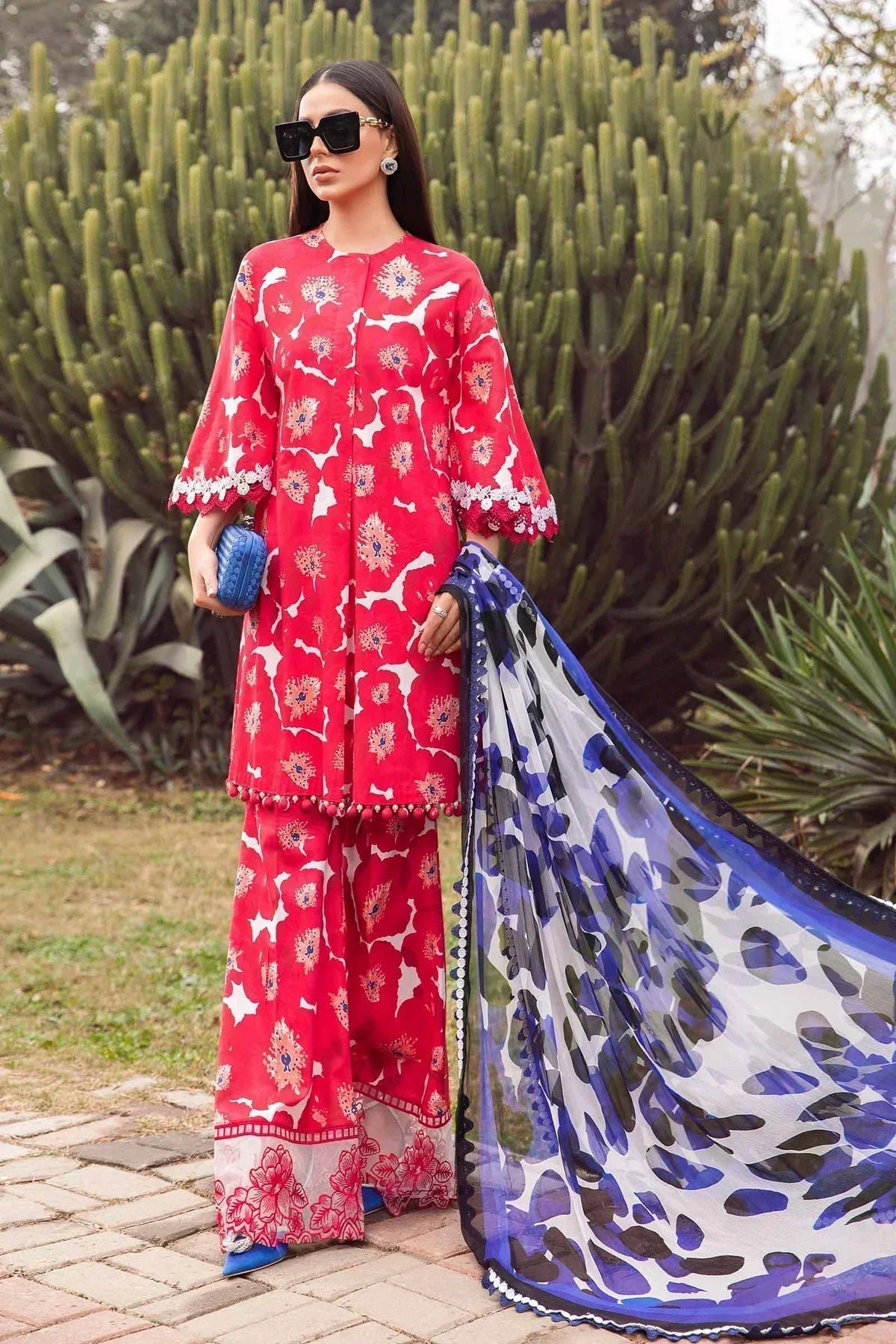 Maria B | M Prints Spring 24 | MPT-2112-A - House Of Hania