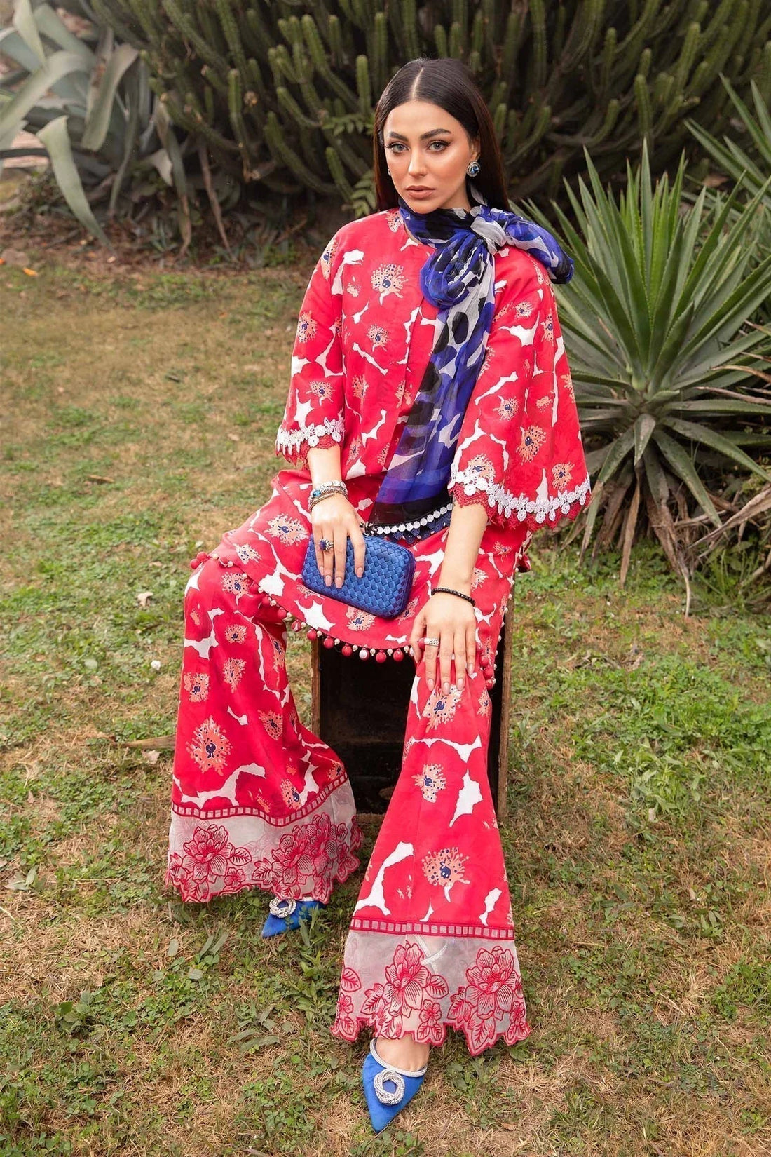 Maria B | M Prints Spring 24 | MPT-2112-A - House Of Hania