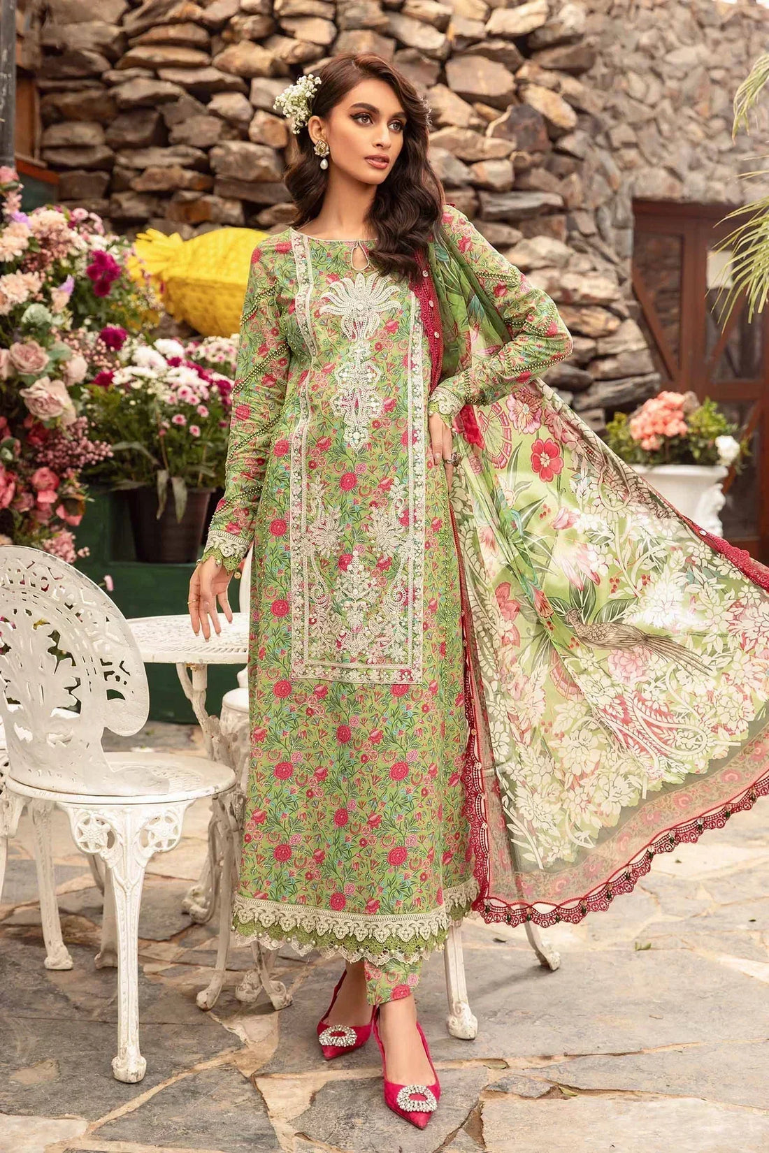 Maria B | M Prints Spring 24 | MPT-2113-B - House Of Hania