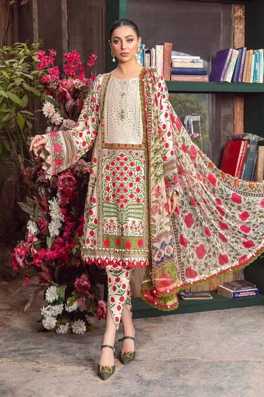 Maria B | M Prints Spring 24 | MPT-2114-A - House Of Hania