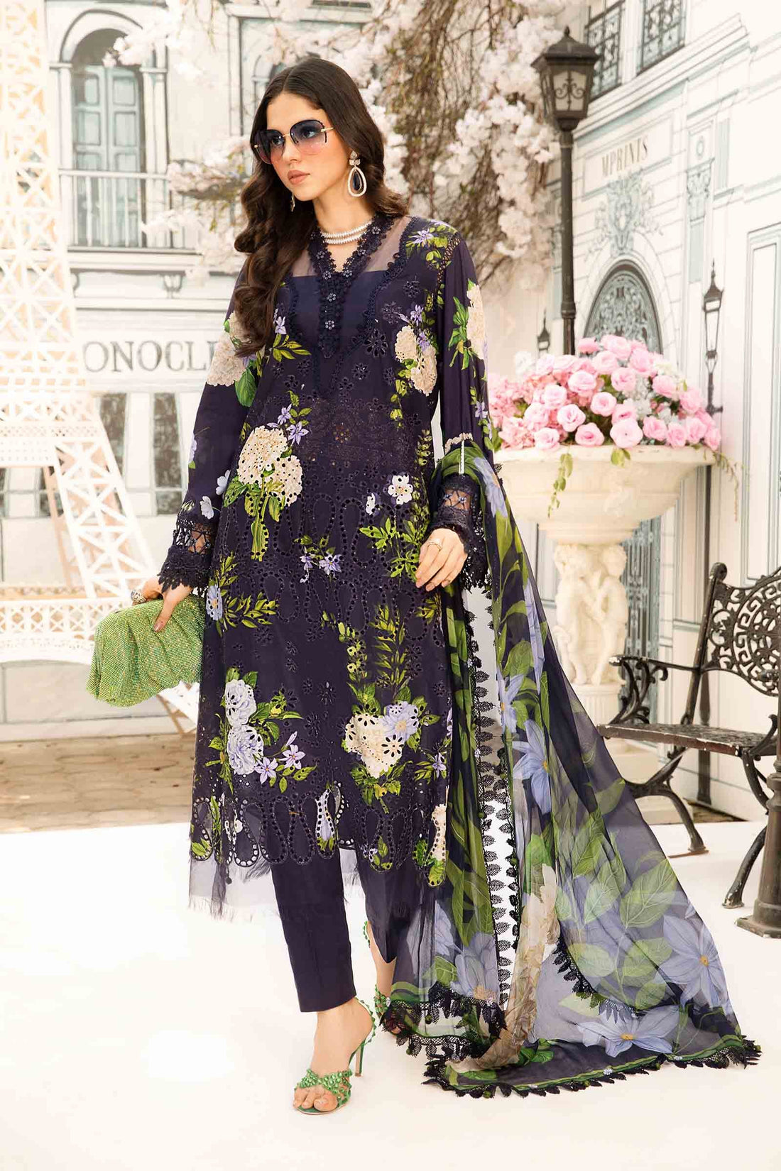 Maria B | M Prints Summer 25 | MPT-2602-B - House Of Hania