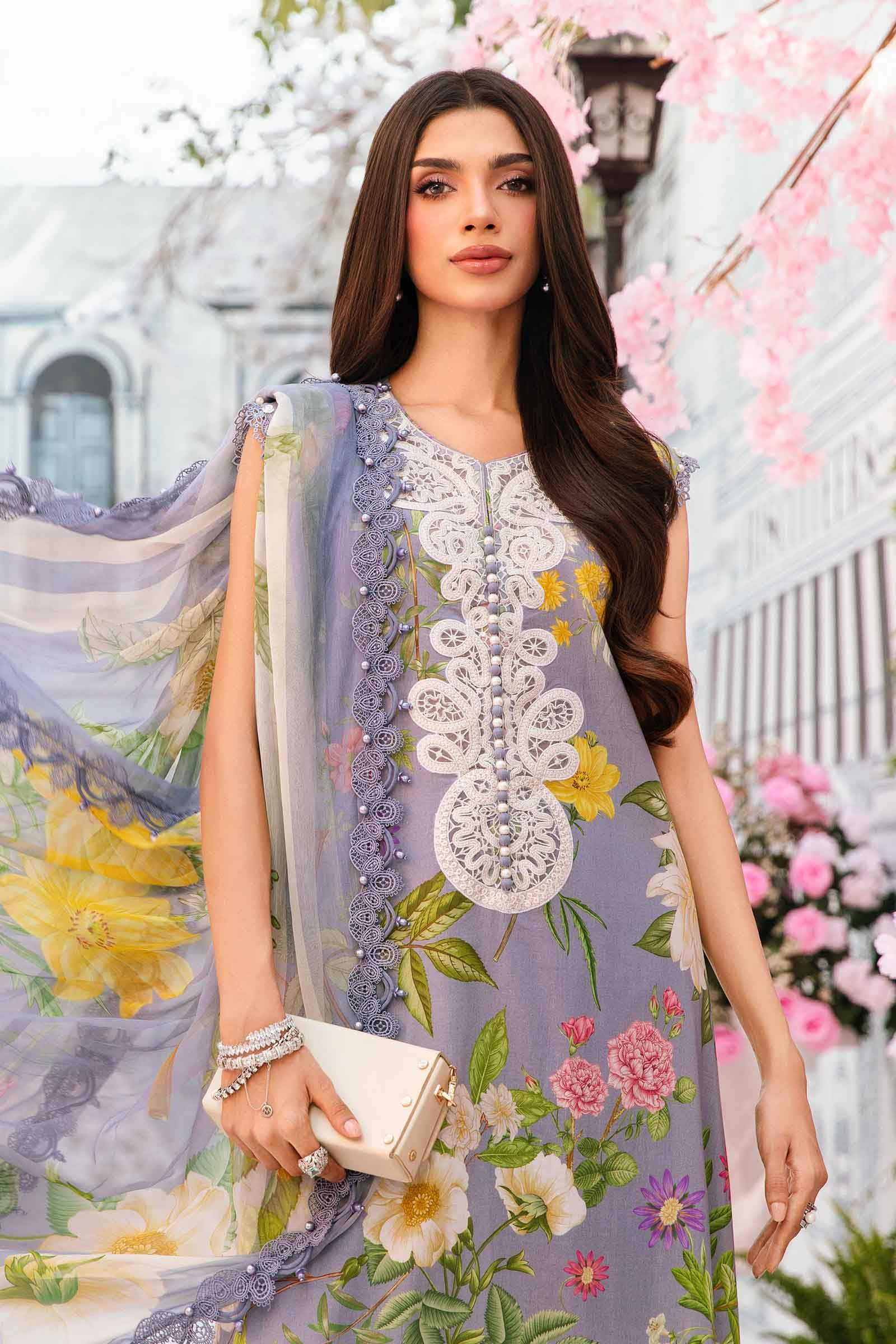 Maria B | M Prints Summer 25 | MPT-2604-A - House Of Hania
