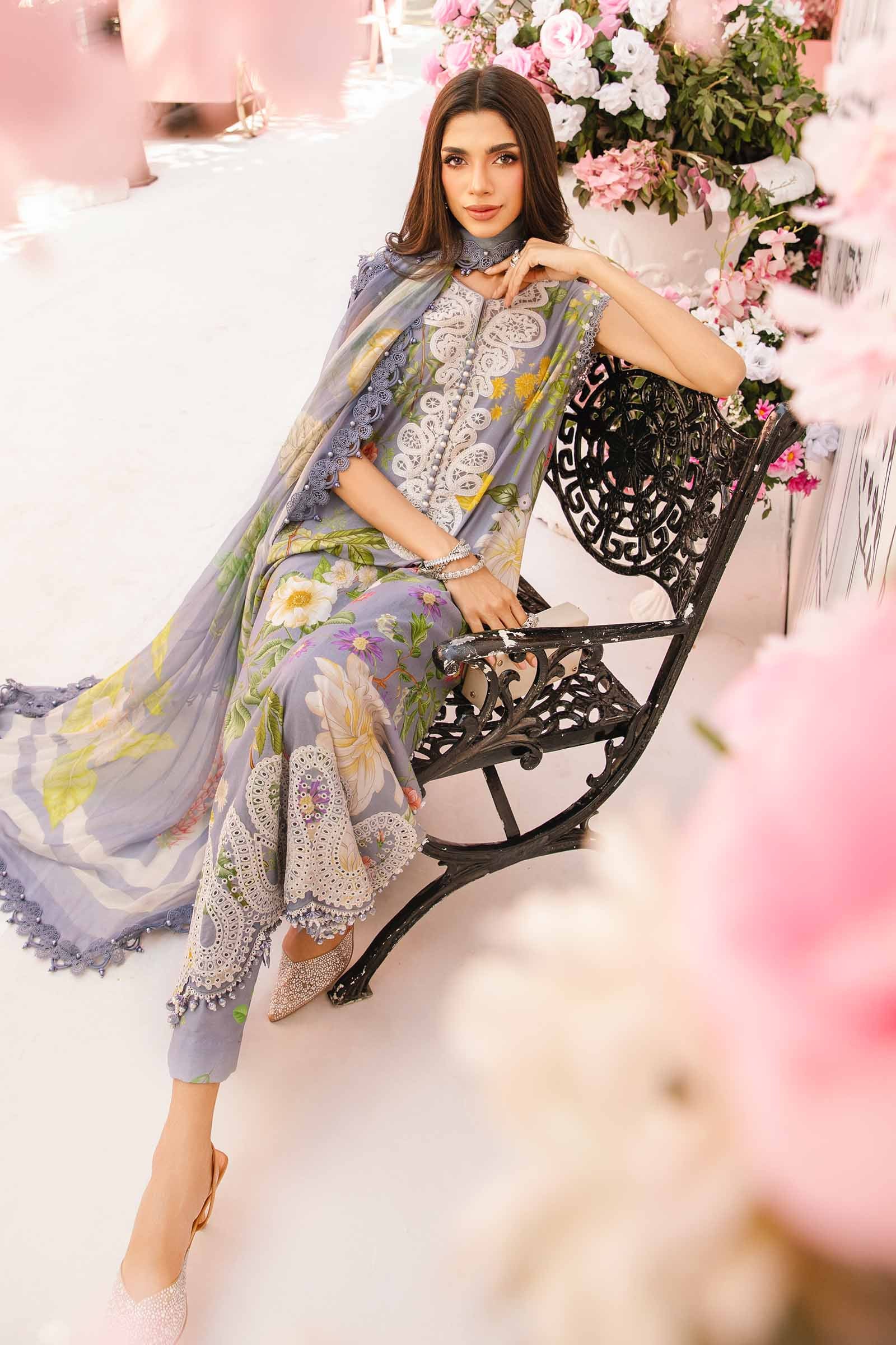 Maria B | M Prints Summer 25 | MPT-2604-A - House Of Hania
