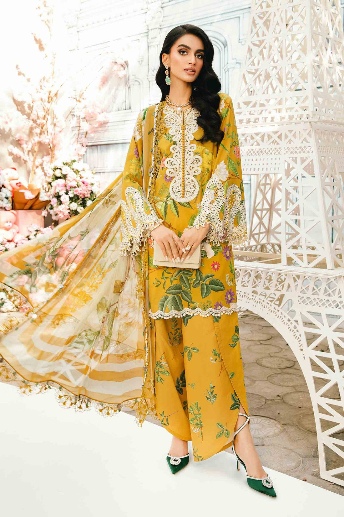 Maria B | M Prints Summer 25 | MPT-2604-B - House Of Hania