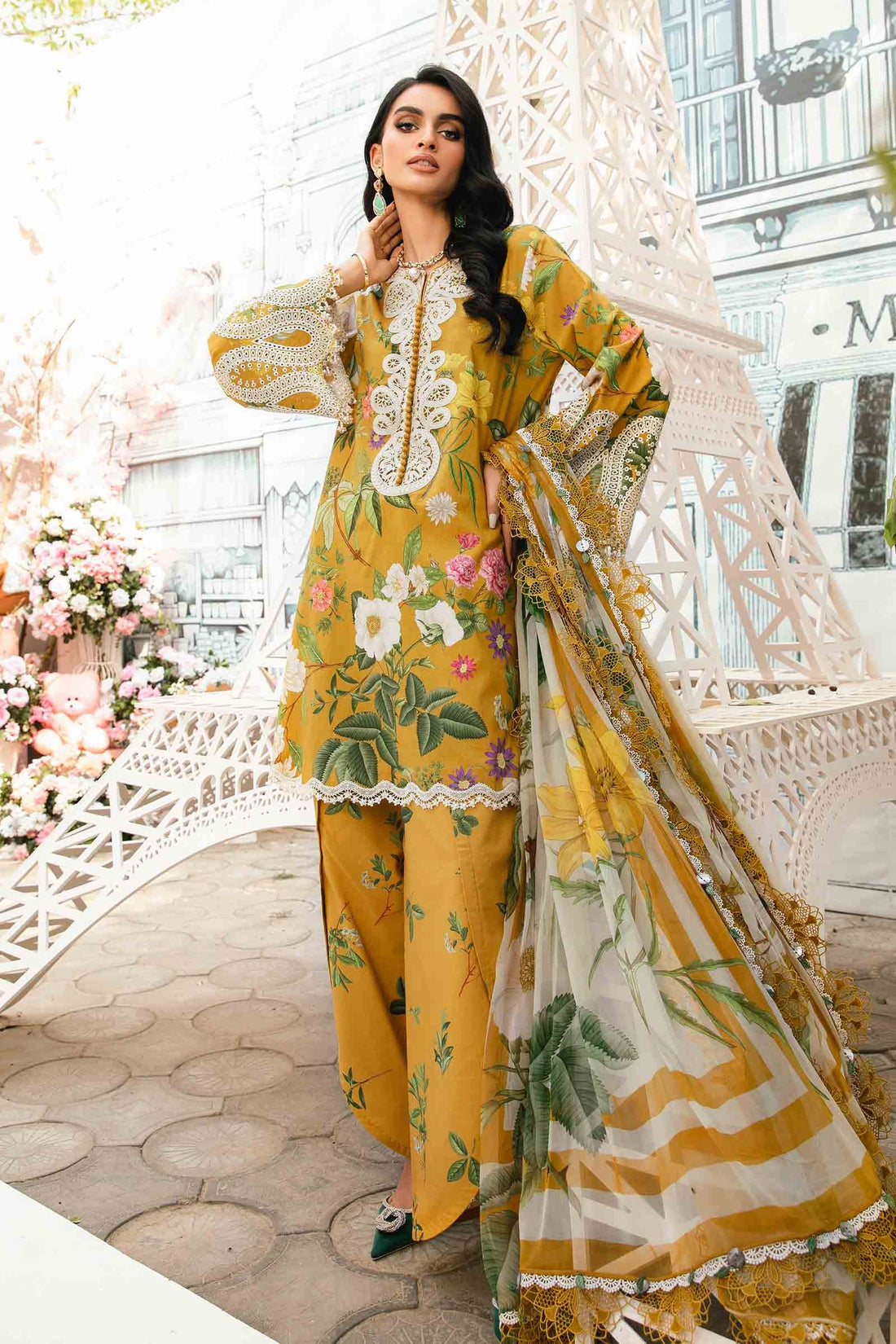 Maria B | M Prints Summer 25 | MPT-2604-B - House Of Hania