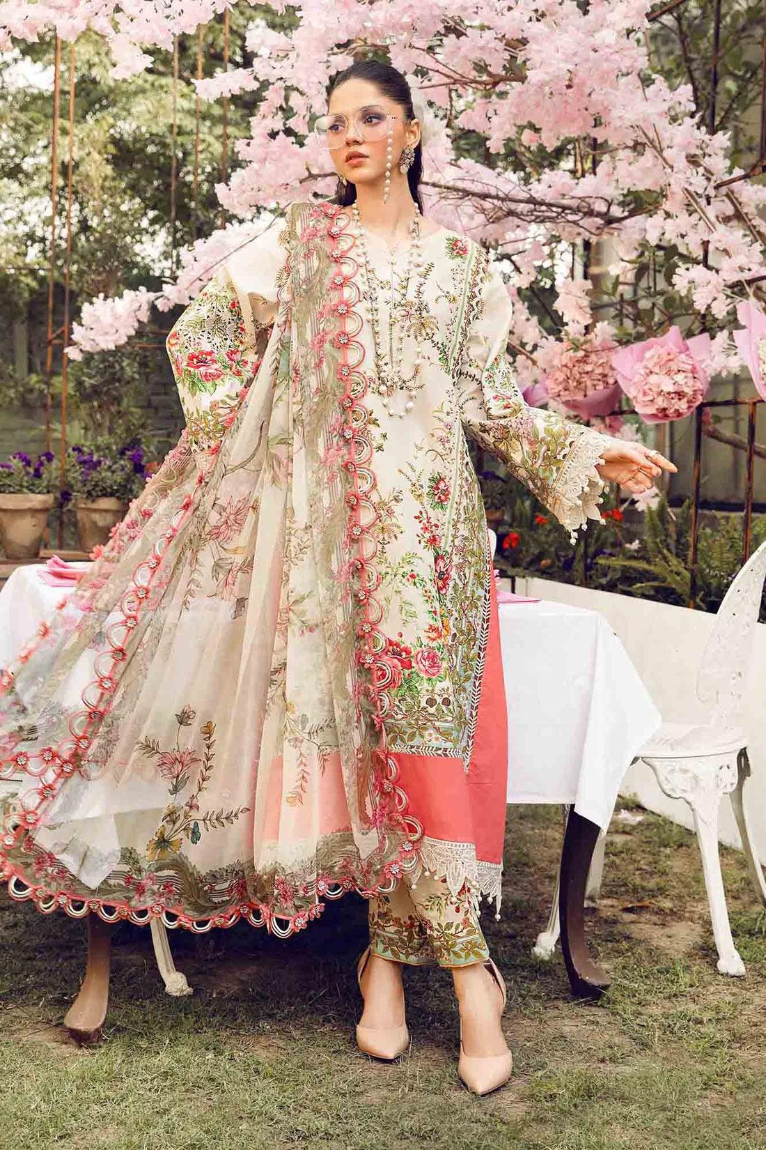 Maria B | M Prints Summer 25 | MPT-2605-A - House Of Hania