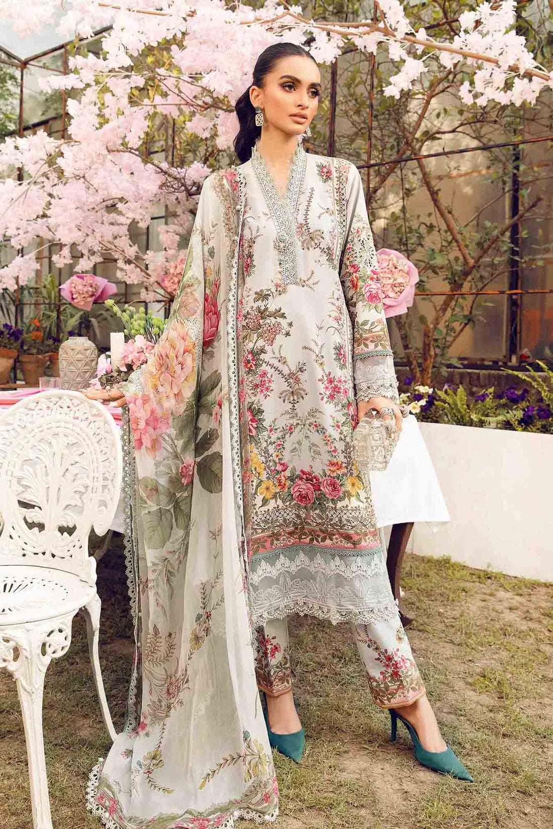 Maria B | M Prints Summer 25 | MPT-2605-B - House Of Hania