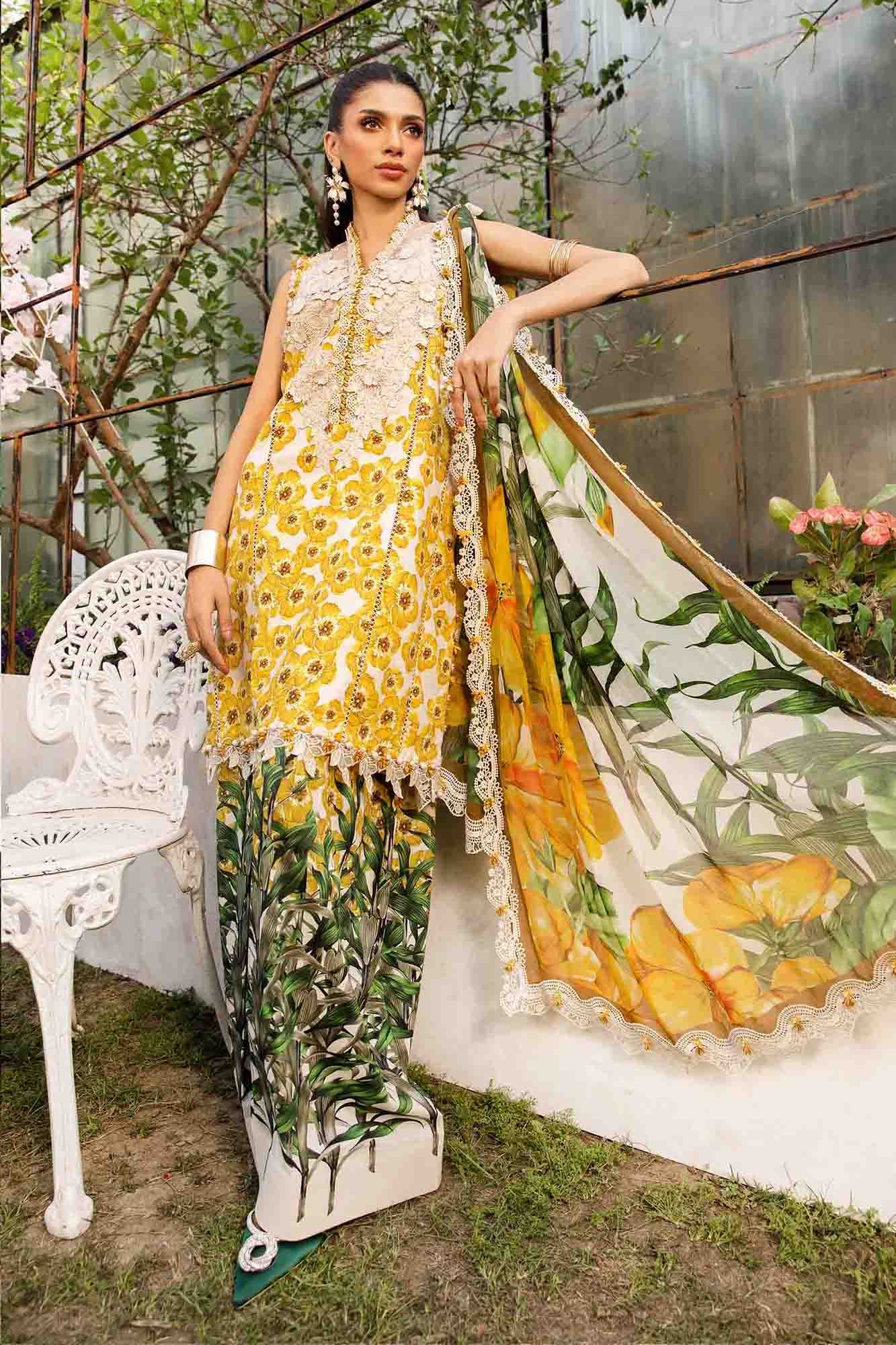 Maria B | M Prints Summer 25 | MPT-2606-A - House Of Hania