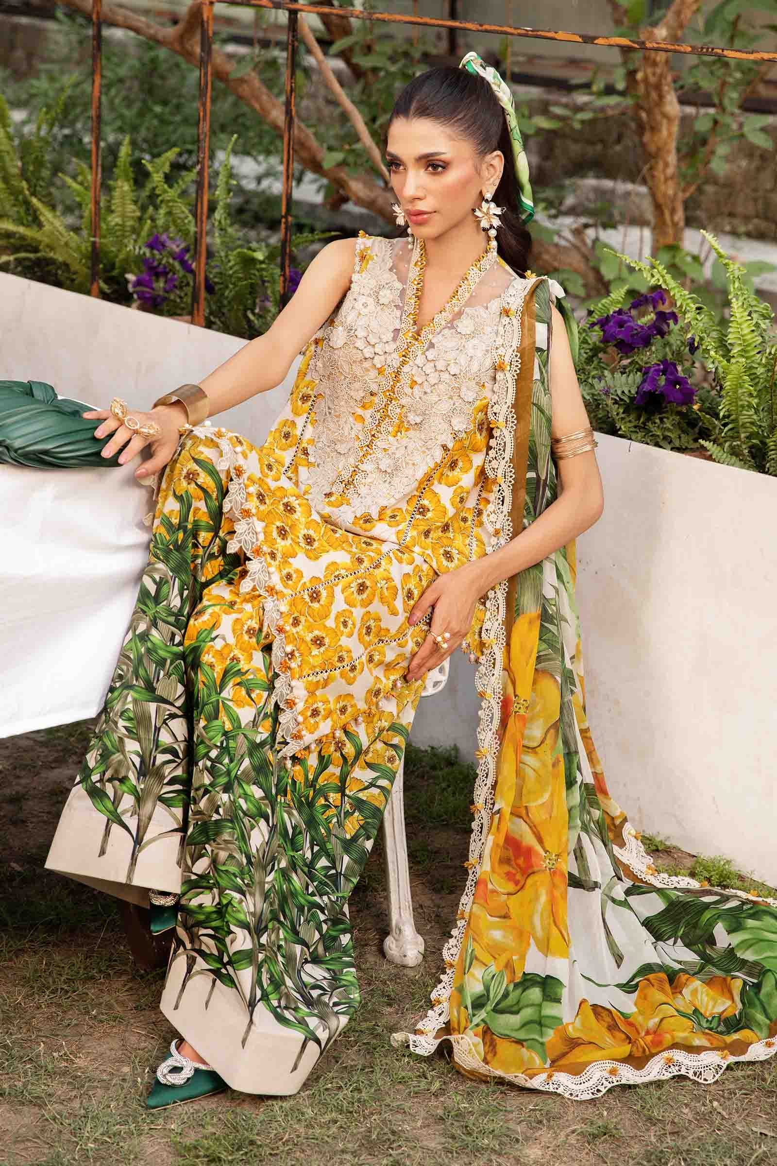 Maria B | M Prints Summer 25 | MPT-2606-A - House Of Hania