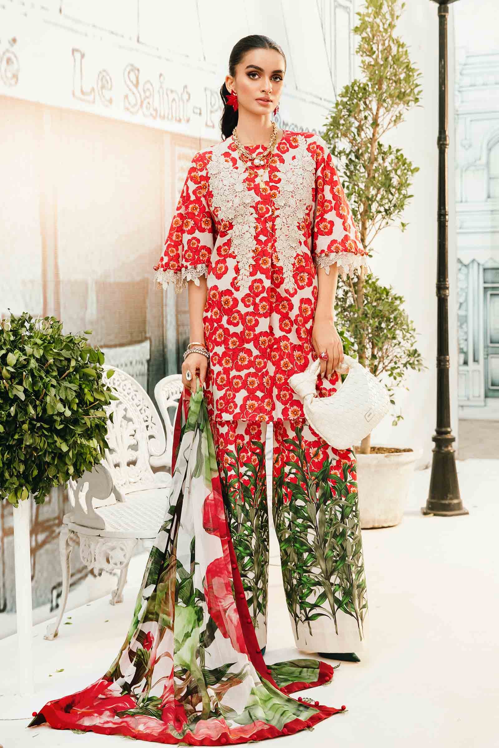 Maria B | M Prints Summer 25 | MPT-2606-B - House Of Hania