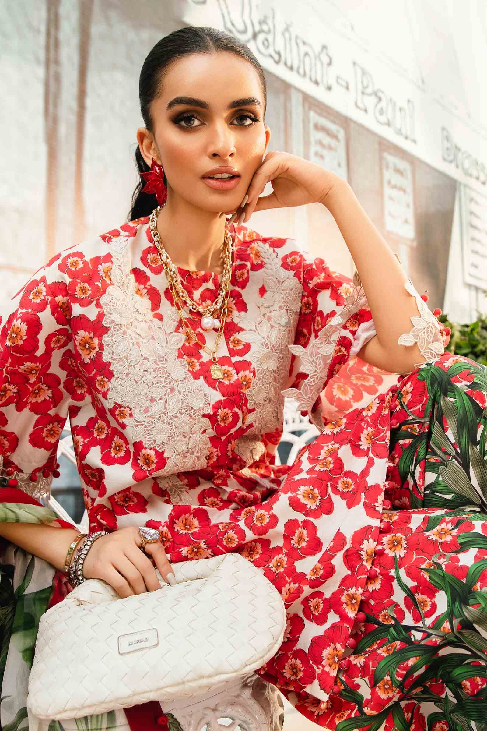 Maria B | M Prints Summer 25 | MPT-2606-B - House Of Hania