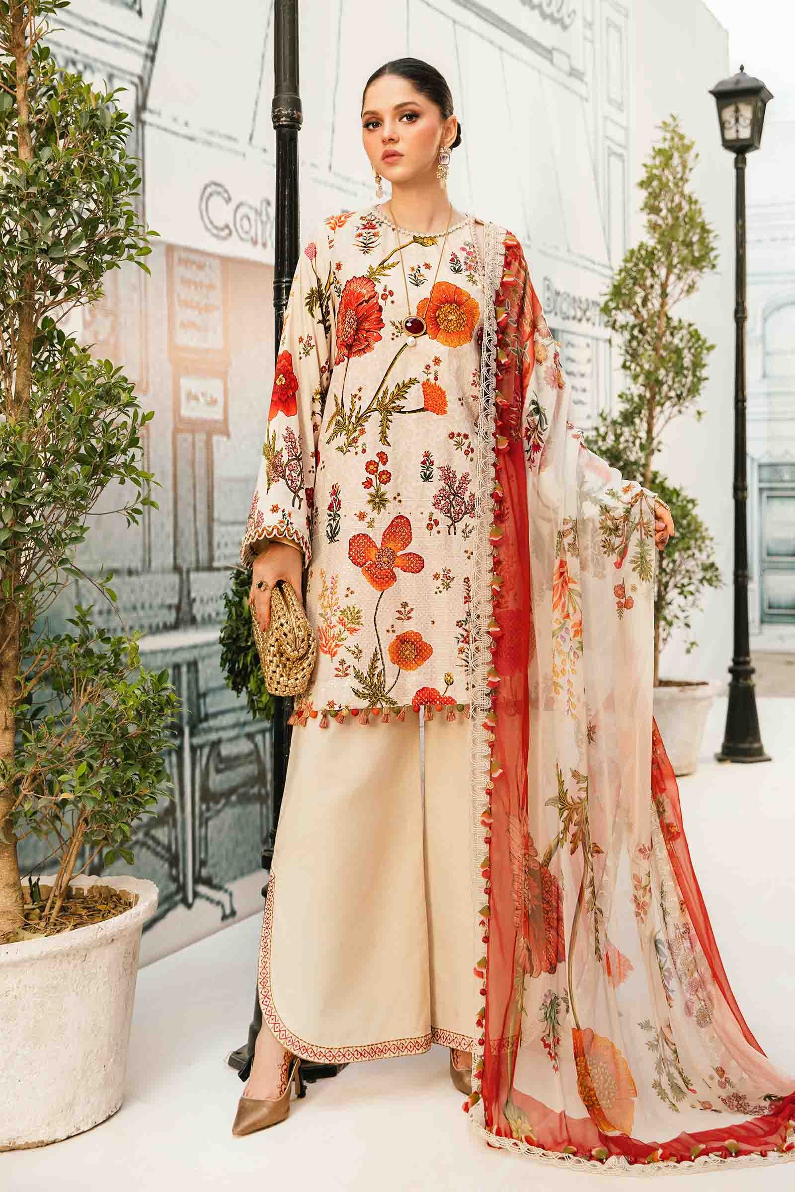 Maria B | M Prints Summer 25 | MPT-2607-A - House Of Hania