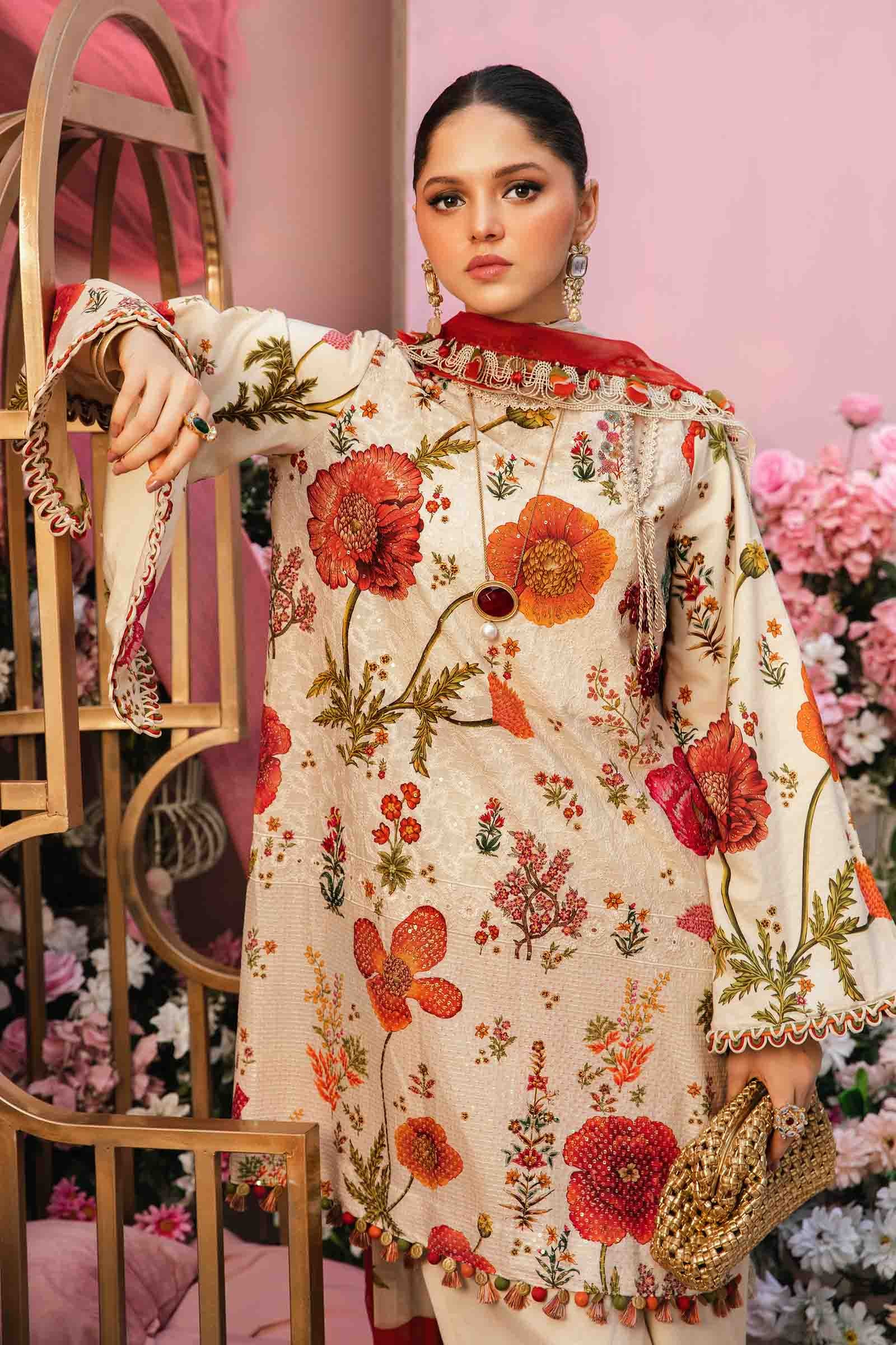 Maria B | M Prints Summer 25 | MPT-2607-A - House Of Hania