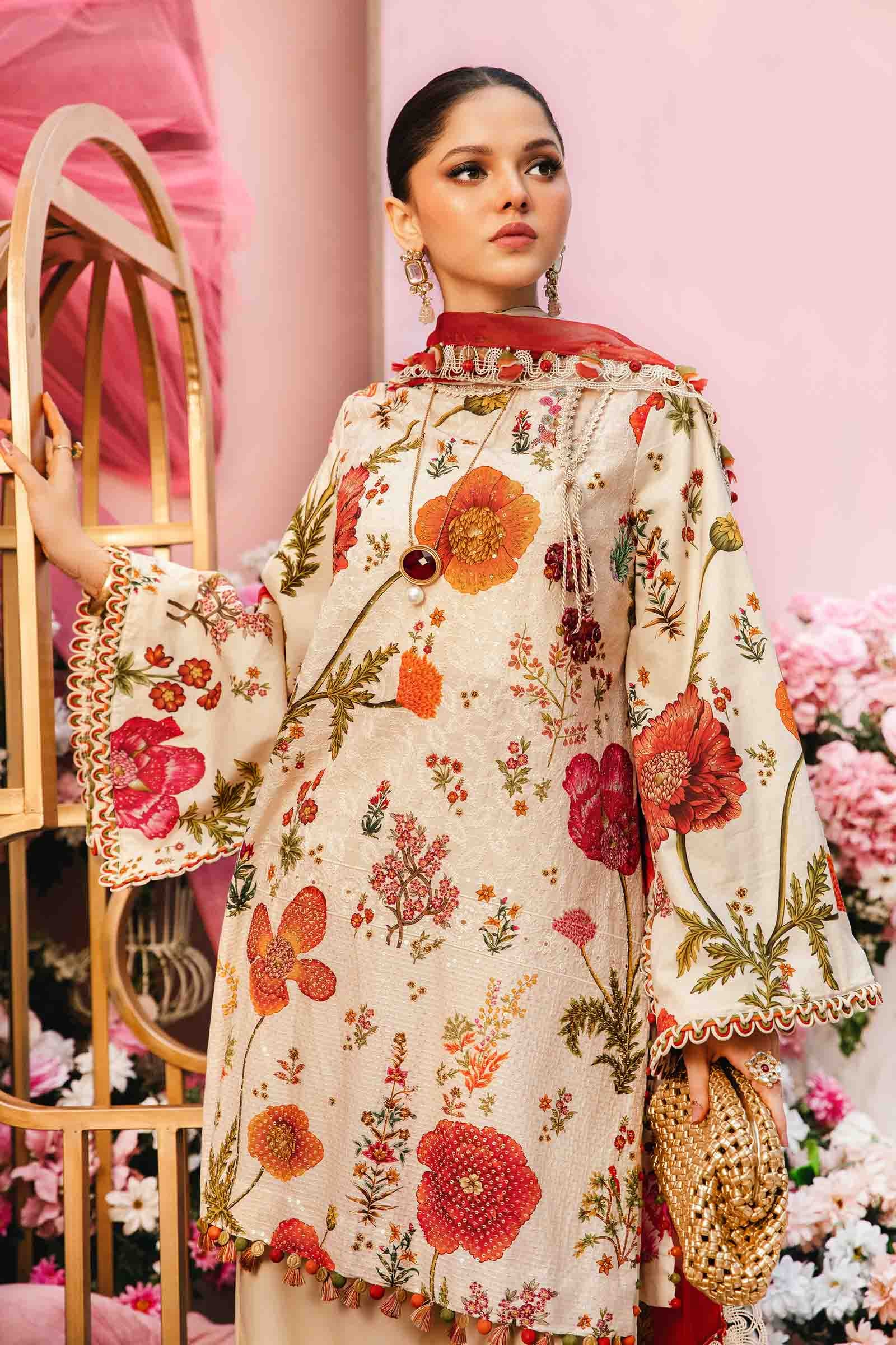 Maria B | M Prints Summer 25 | MPT-2607-A - House Of Hania