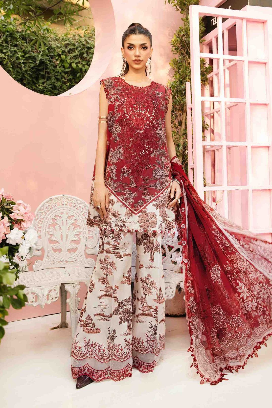 Maria B | M Prints Summer 25 | MPT-2608-A - House Of Hania