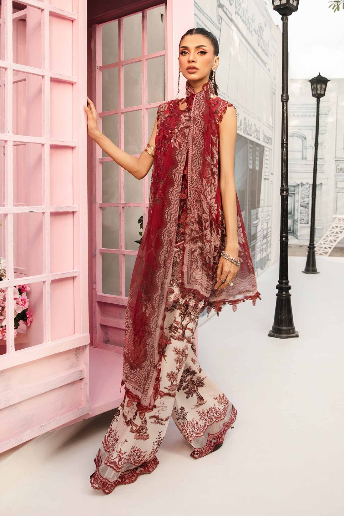 Maria B | M Prints Summer 25 | MPT-2608-A - House Of Hania