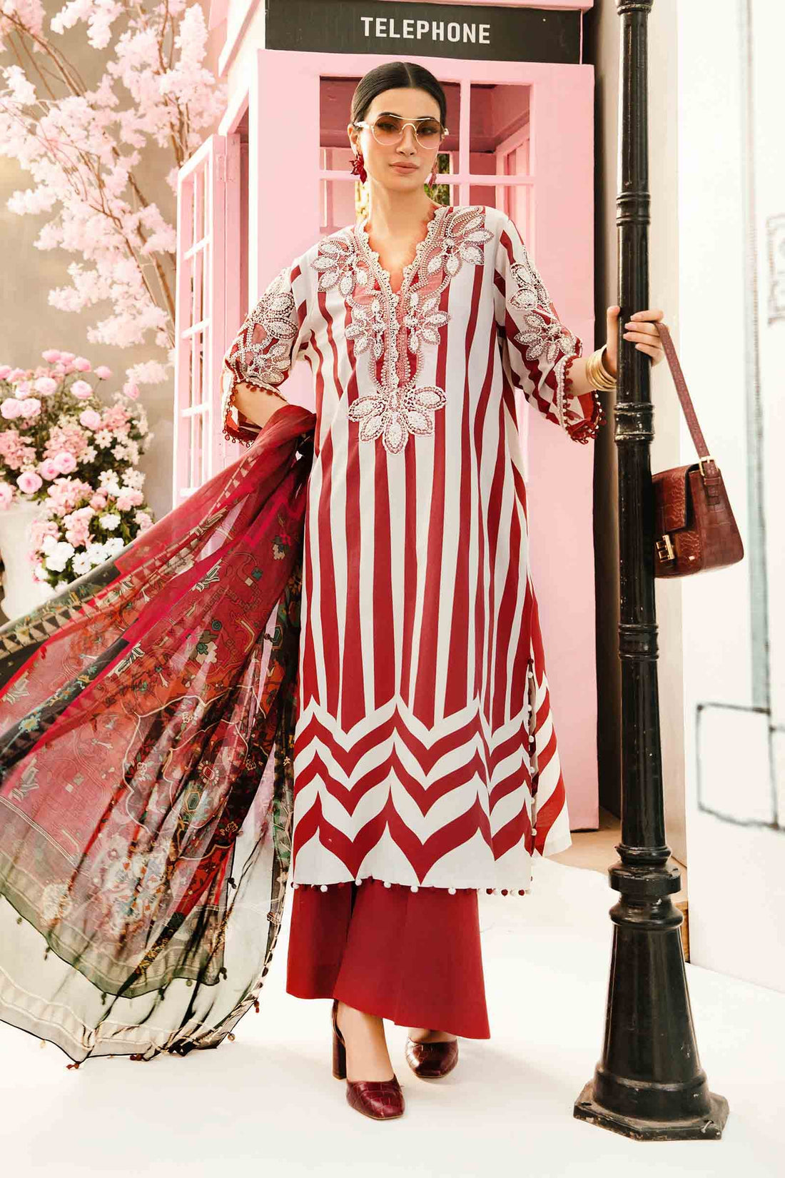 Maria B | M Prints Summer 25 | MPT-2609-A - House Of Hania