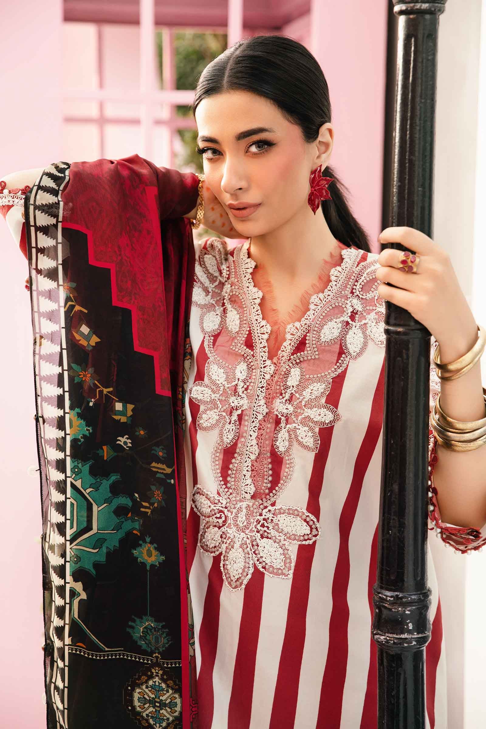 Maria B | M Prints Summer 25 | MPT-2609-A - House Of Hania