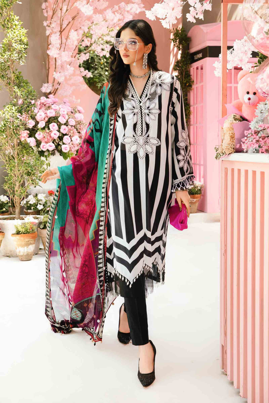 Maria B | M Prints Summer 25 | MPT-2609-B - House Of Hania