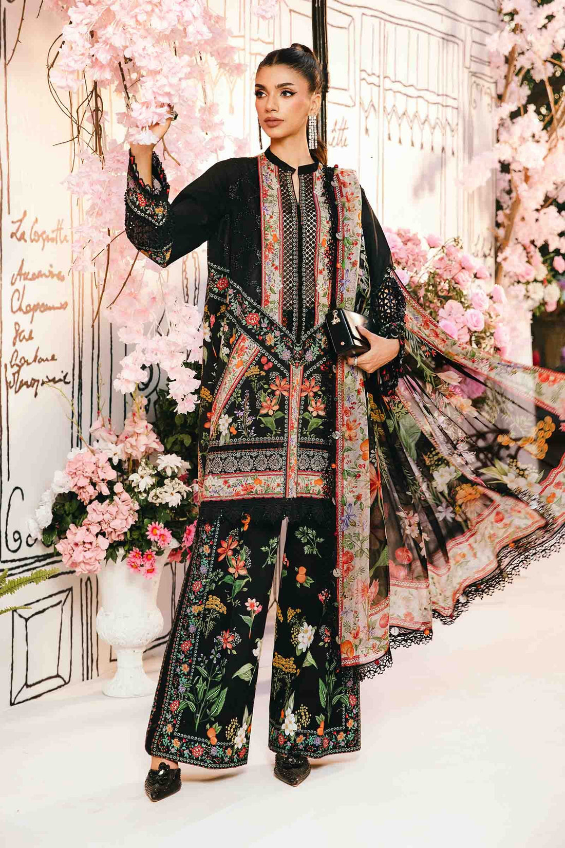 Maria B | M Prints Summer 25 | MPT-2610-B - House Of Hania