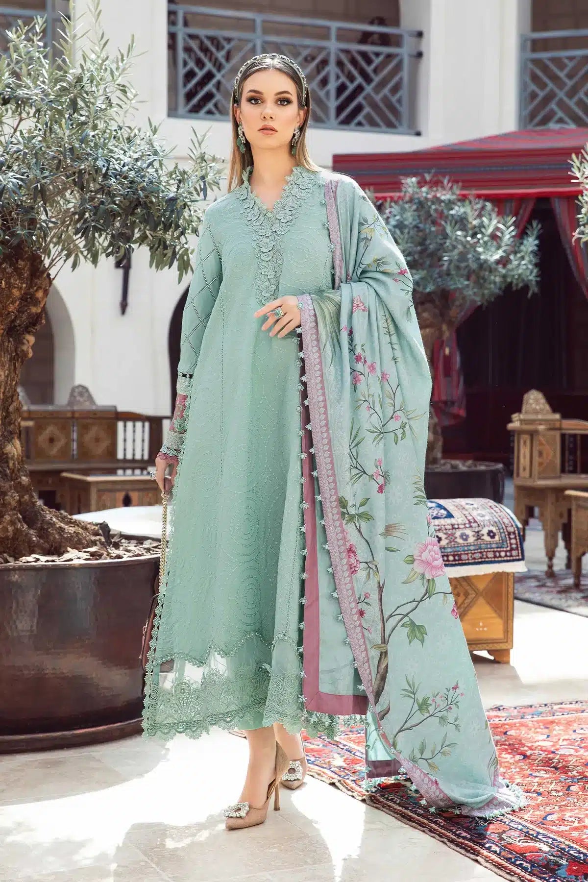 Maria B | M Prints Winter 23 | MPT-2001-A - House Of Hania