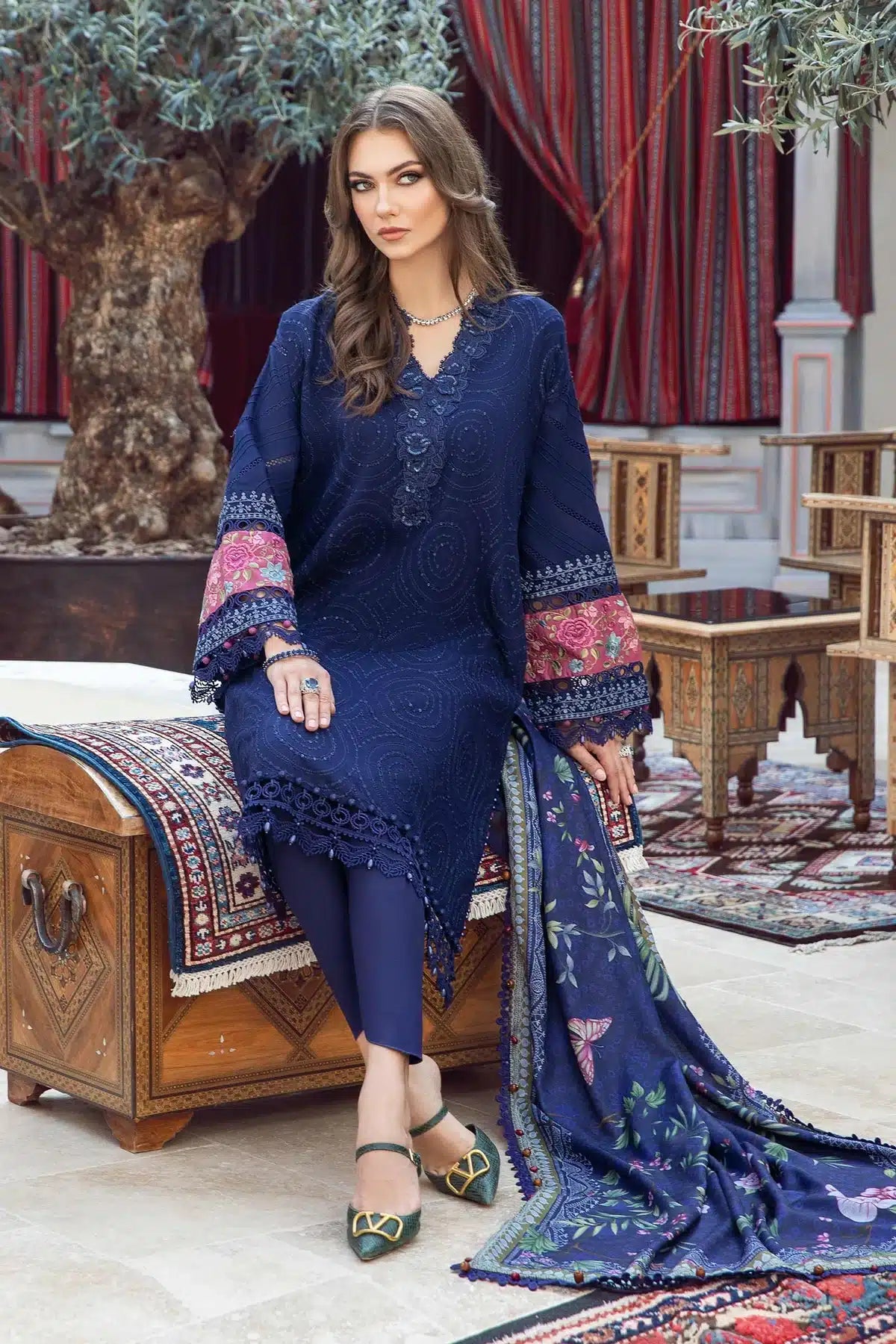 Maria B | M Prints Winter 23 | MPT-2001-B - House Of Hania