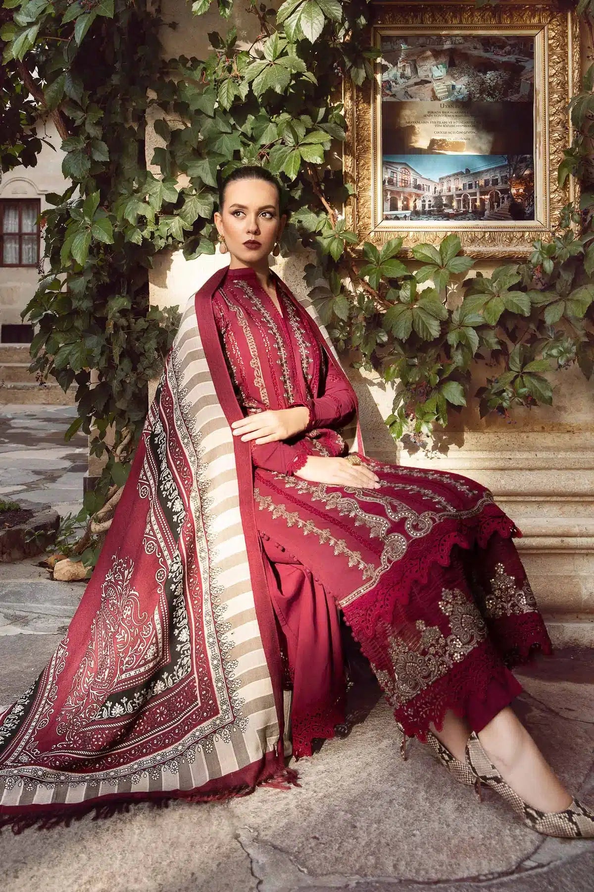 Maria B | M Prints Winter 23 | MPT-2002-A - House Of Hania