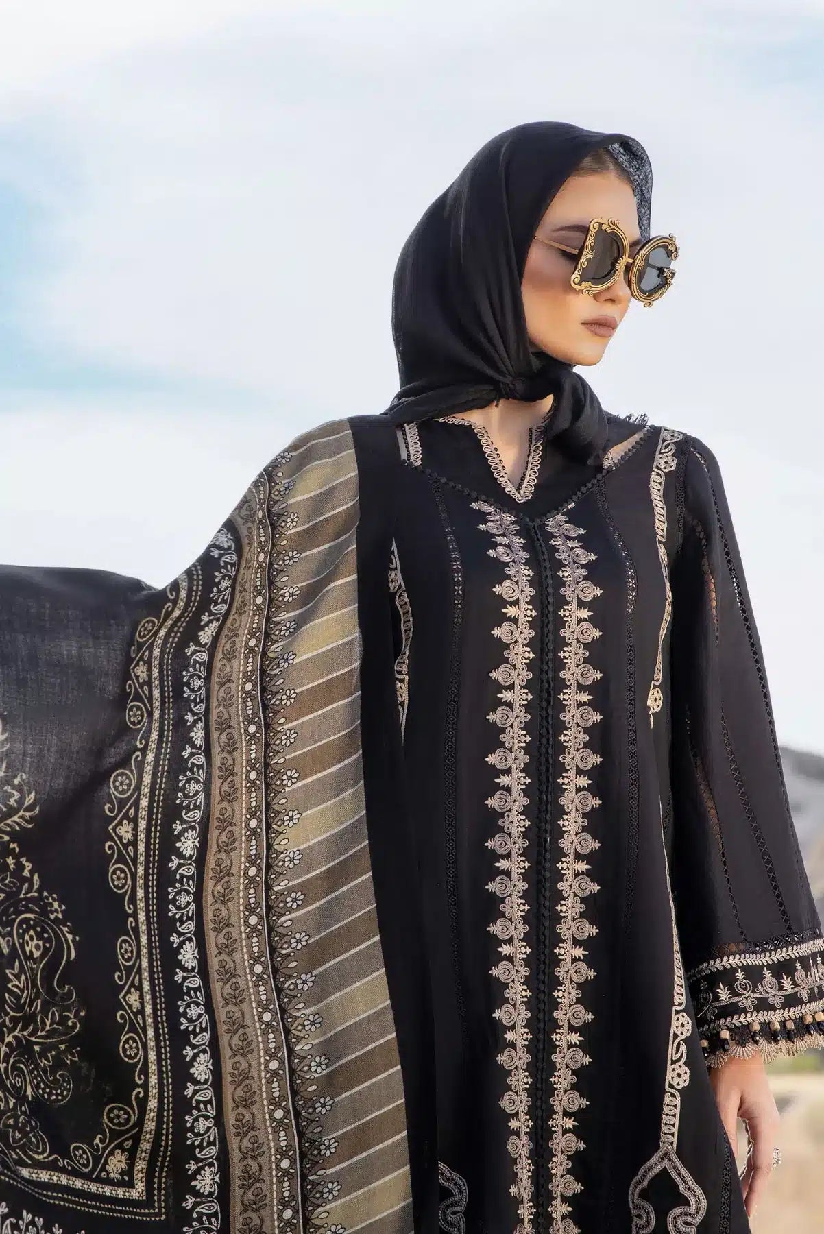 Maria B | M Prints Winter 23 | MPT-2002-B - House Of Hania