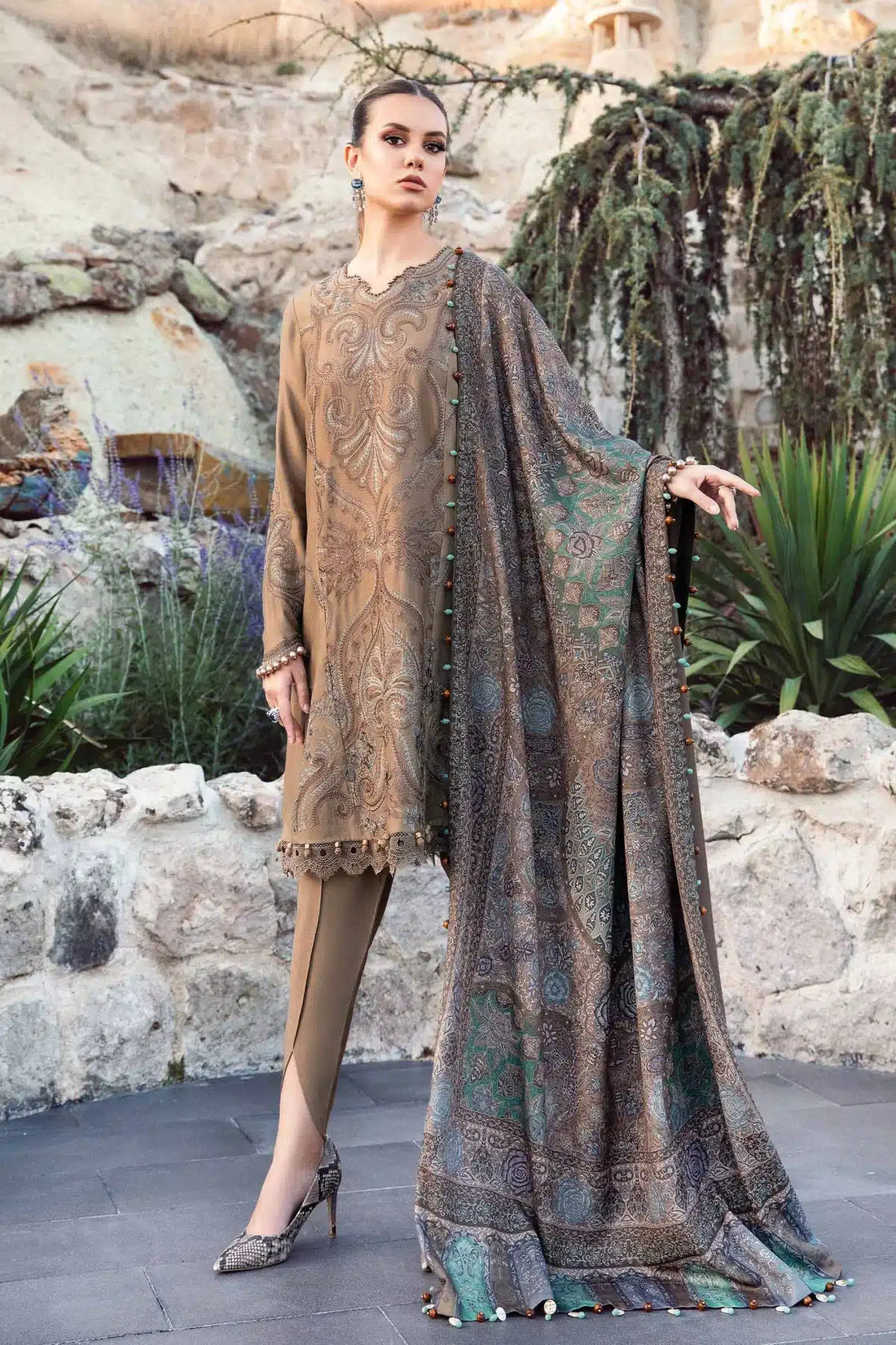 Maria B | M Prints Winter 23 | MPT-2003-A - House Of Hania