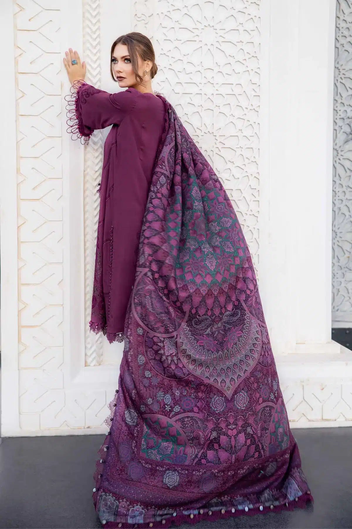 Maria B | M Prints Winter 23 | MPT-2003-B - House Of Hania