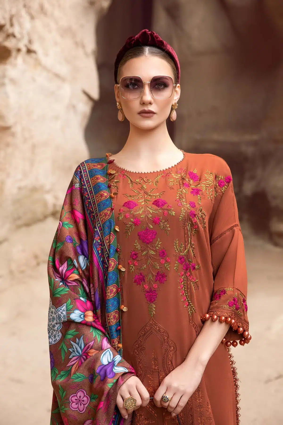 Maria B | M Prints Winter 23 | MPT-2004-A - House Of Hania