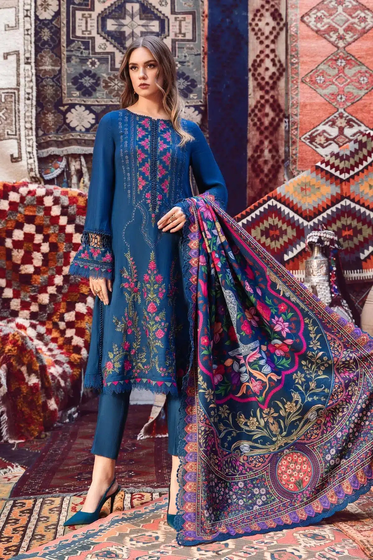 Maria B | M Prints Winter 23 | MPT-2004-B - House Of Hania