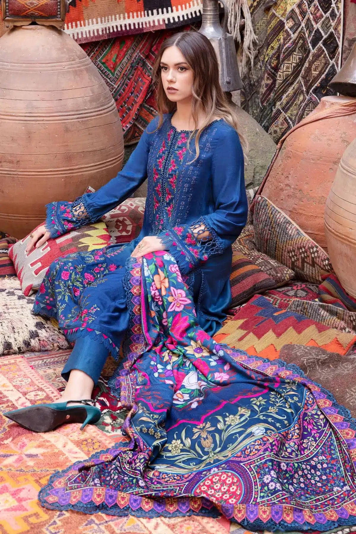 Maria B | M Prints Winter 23 | MPT-2004-B - House Of Hania