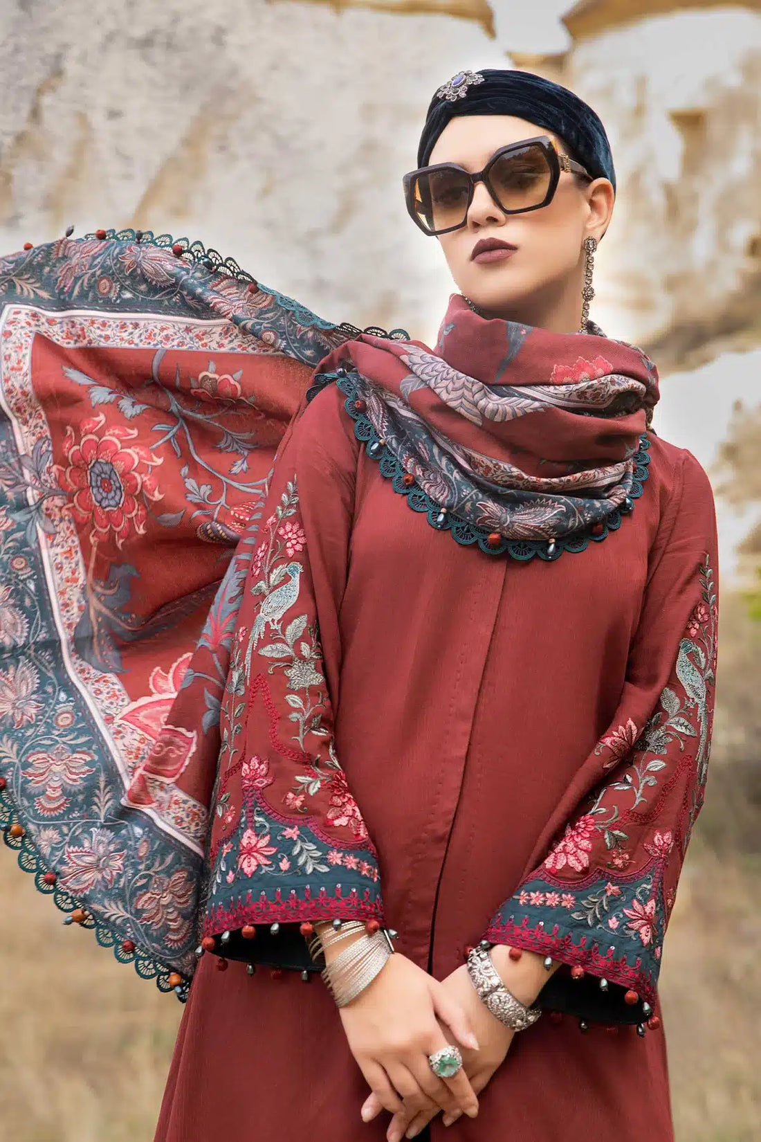 Maria B | M Prints Winter 23 | MPT-2005-A - House Of Hania