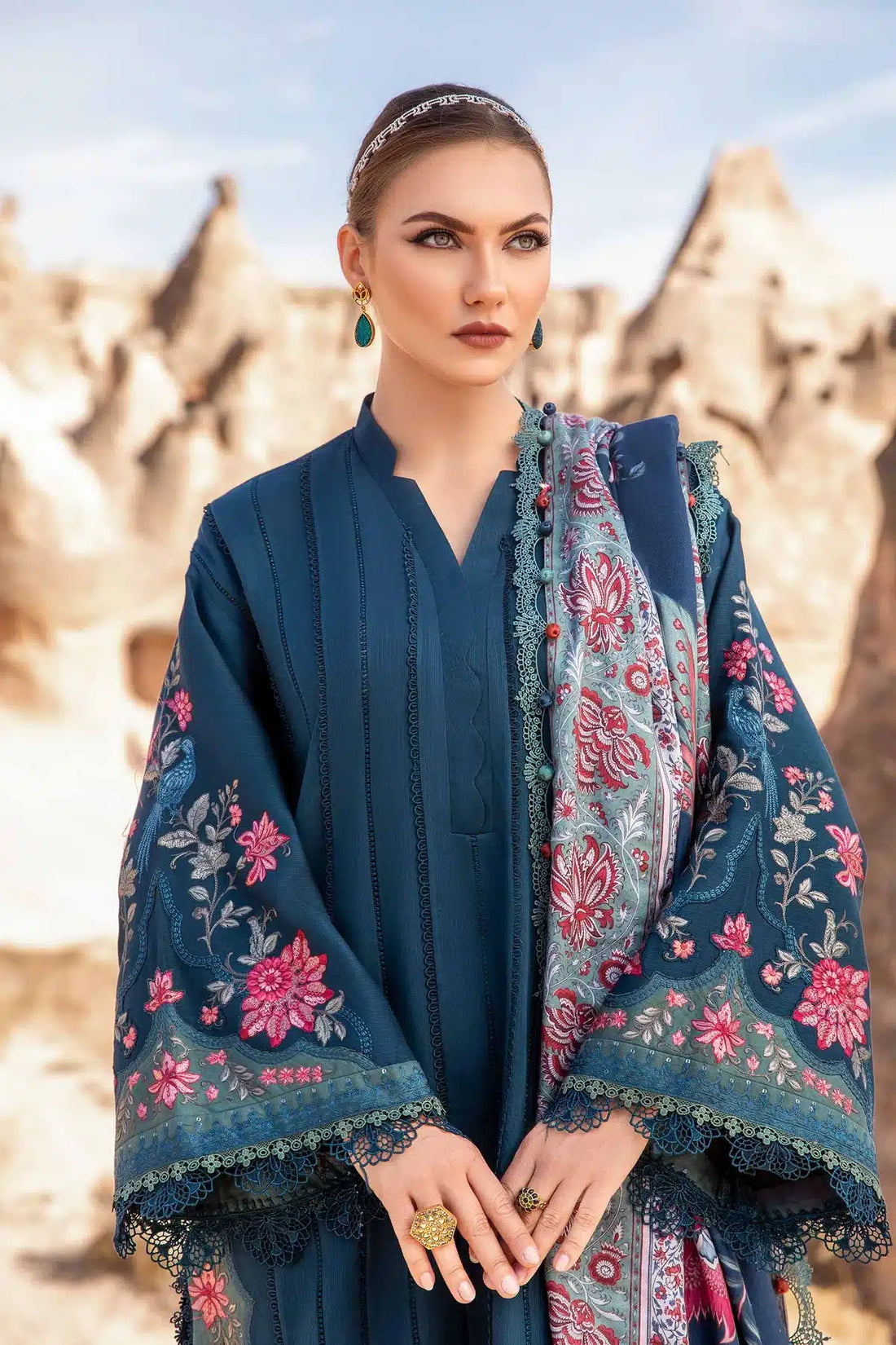 Maria B | M Prints Winter 23 | MPT-2005-B - House Of Hania