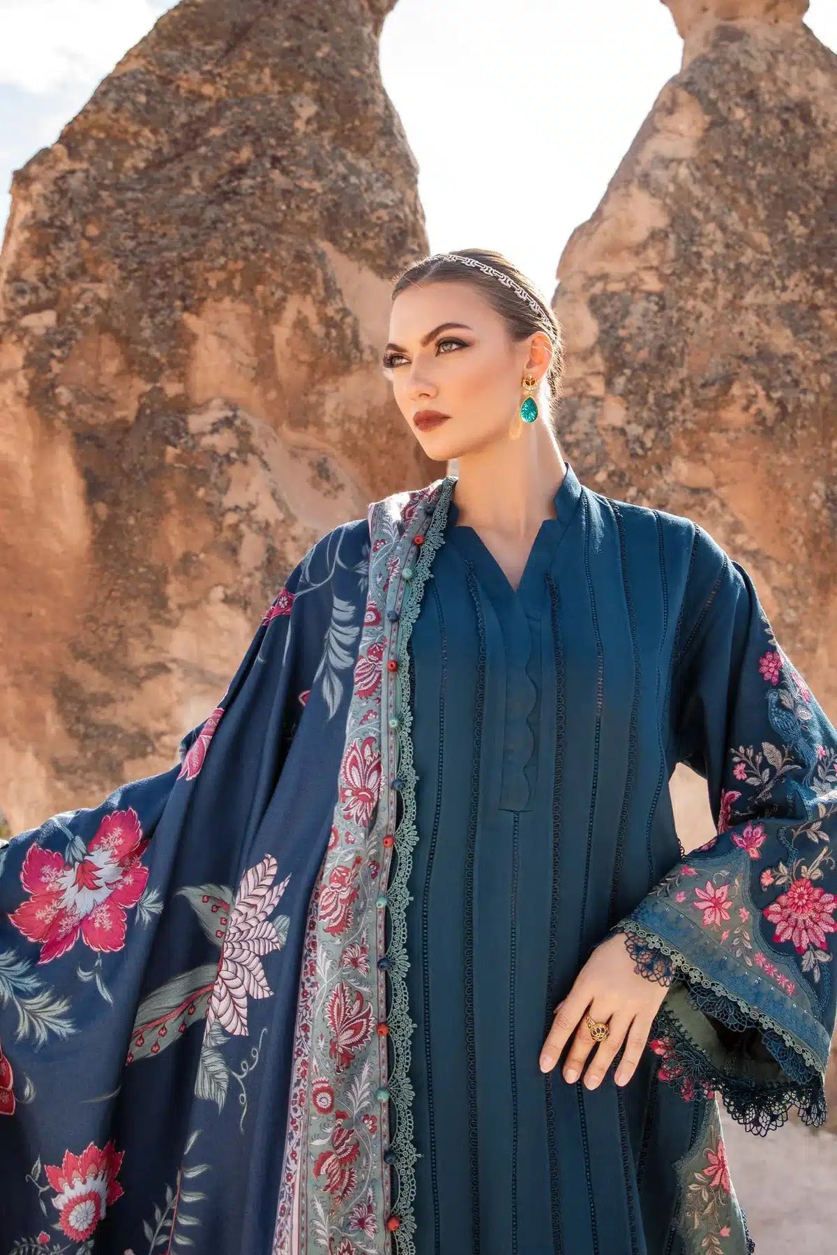 Maria B | M Prints Winter 23 | MPT-2005-B - House Of Hania
