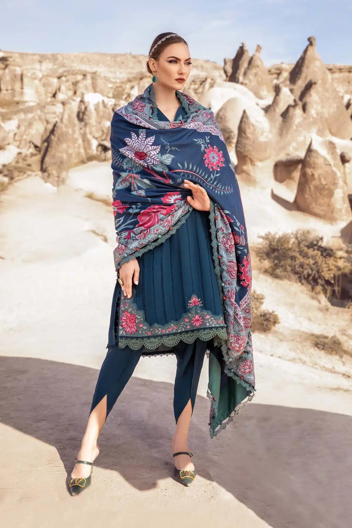 Maria B | M Prints Winter 23 | MPT-2005-B - House Of Hania
