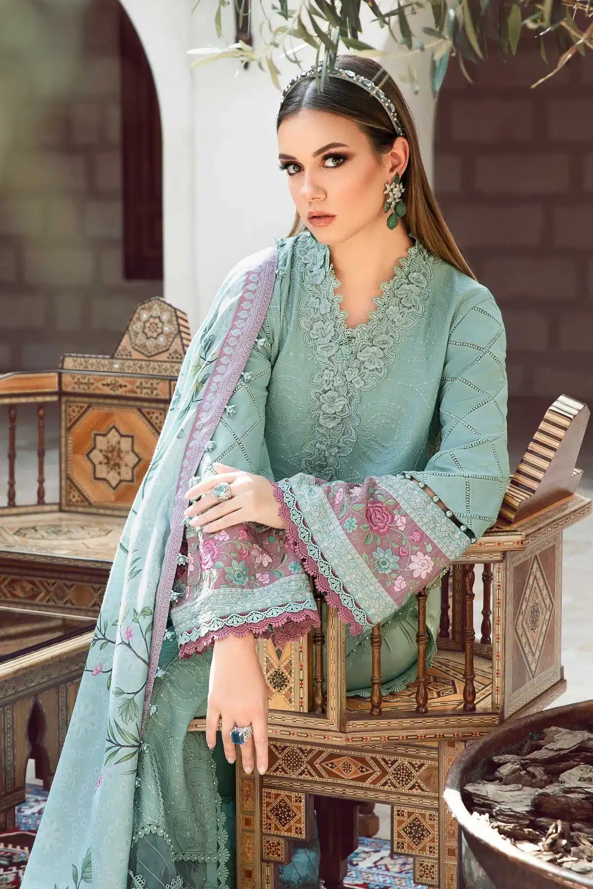 Maria B | M Prints Winter 23 | MPT-2006-A - House Of Hania