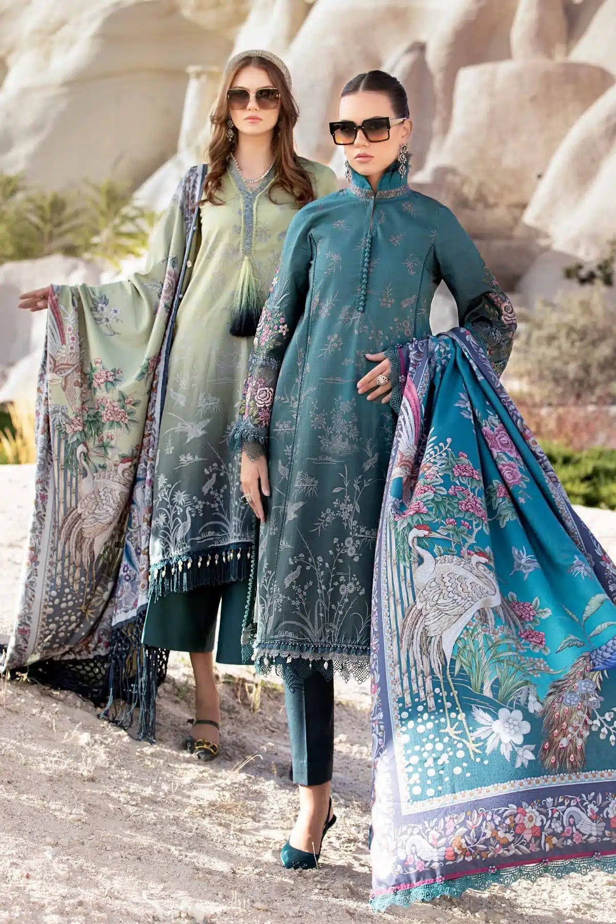 Maria B | M Prints Winter 23 | MPT-2007-B - House Of Hania