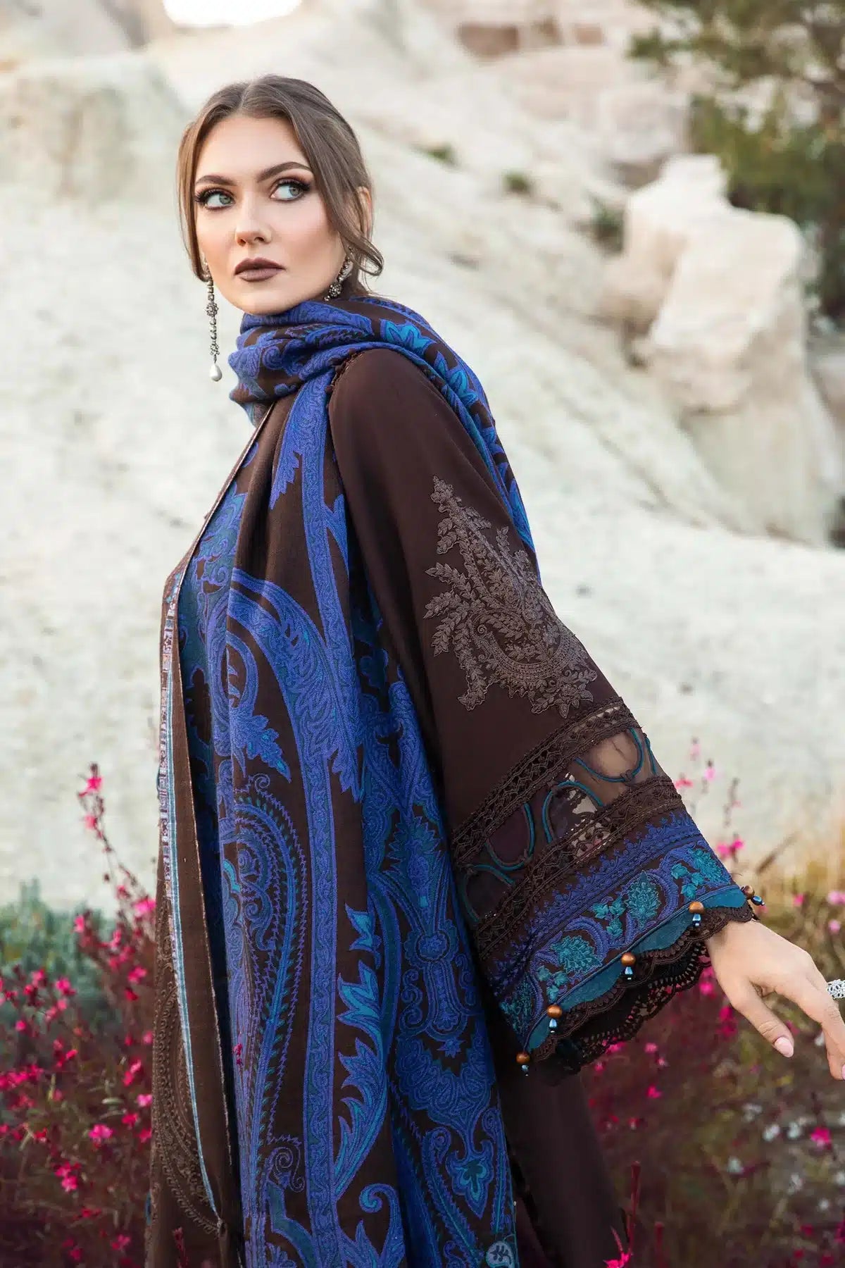 Maria B | M Prints Winter 23 | MPT-2008-B - House Of Hania