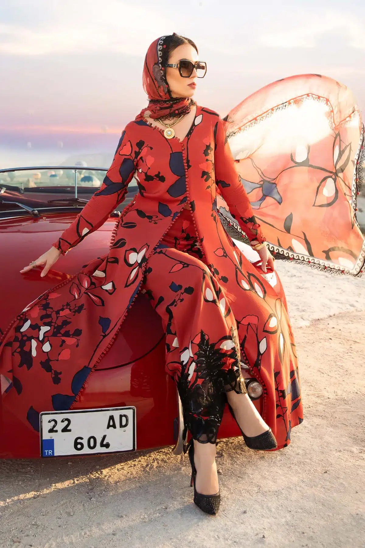 Maria B | M Prints Winter 23 | MPT-2009-A - House Of Hania