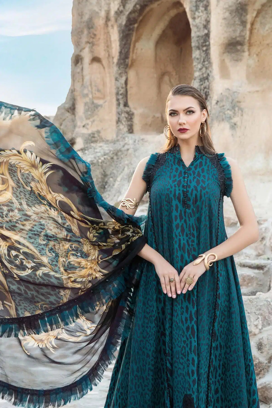Maria B | M Prints Winter 23 | MPT-2010-B - House Of Hania