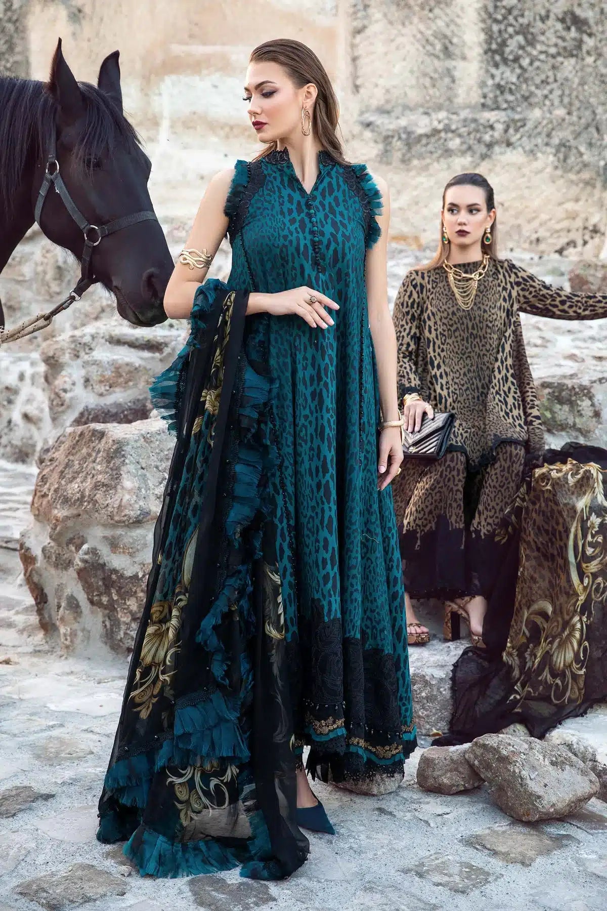 Maria B | M Prints Winter 23 | MPT-2010-B - House Of Hania