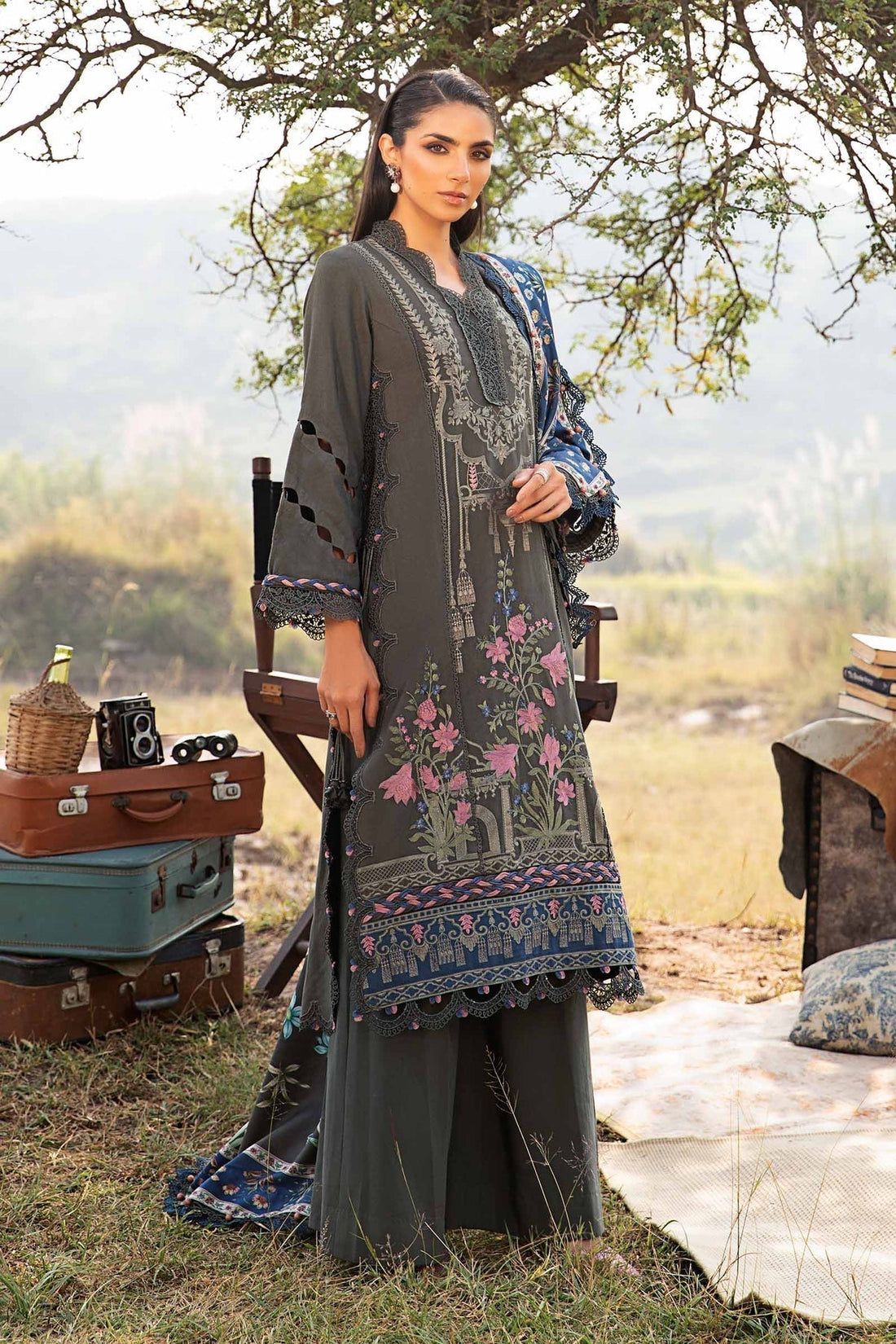 Maria B | M Prints Winter 24 | MPT-2401-A - House Of Hania