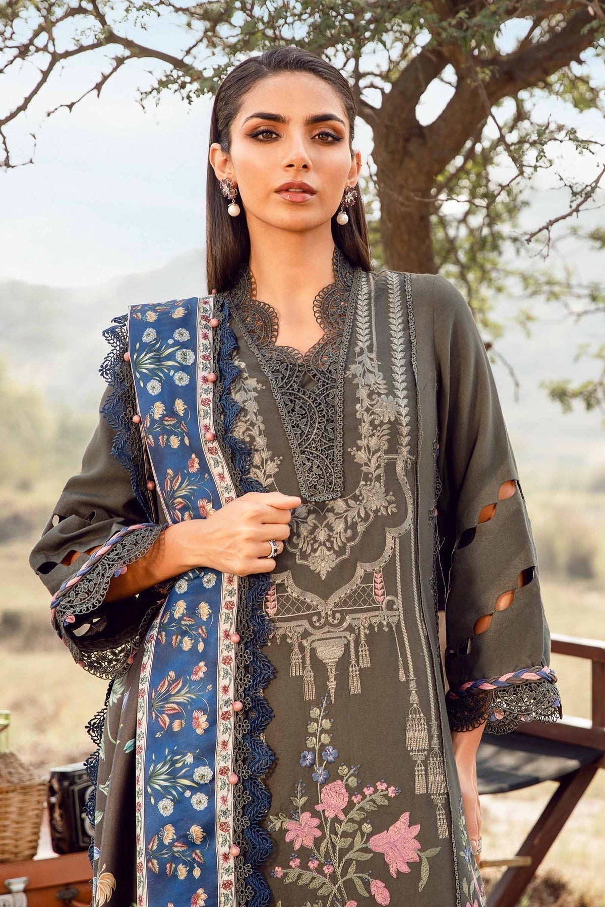 Maria B | M Prints Winter 24 | MPT-2401-A - House Of Hania