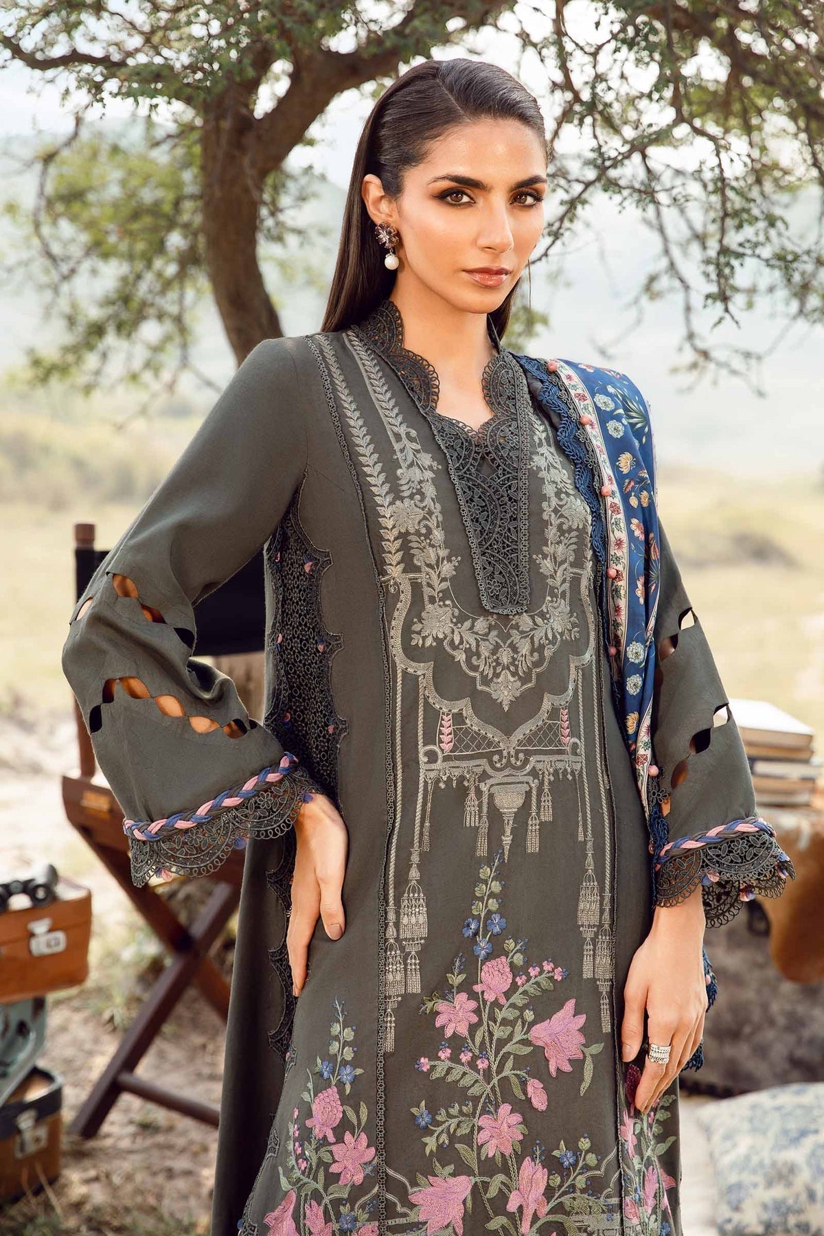 Maria B | M Prints Winter 24 | MPT-2401-A - House Of Hania