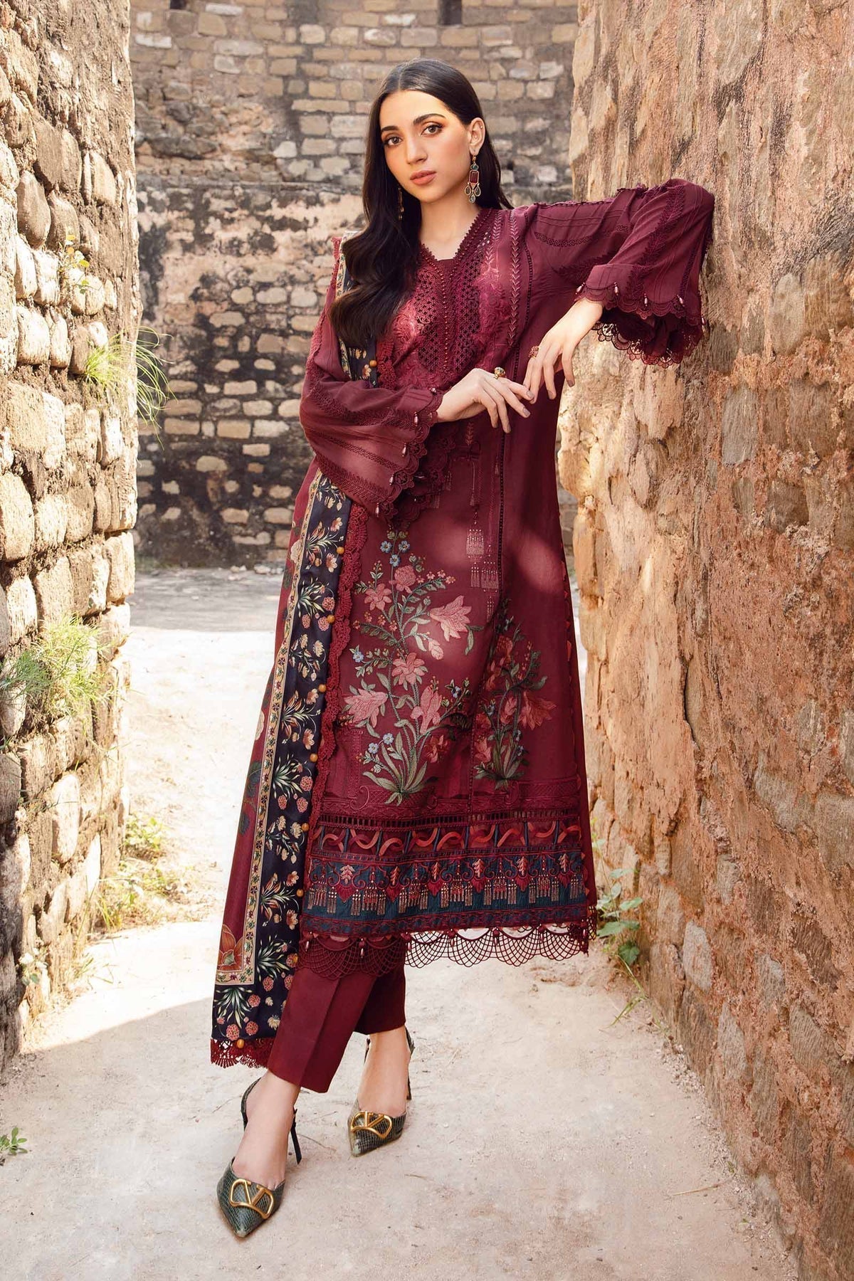 Maria B | M Prints Winter 24 | MPT-2401-B - House Of Hania