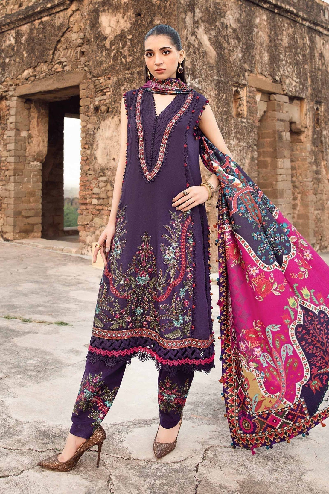 Maria B | M Prints Winter 24 | MPT-2402-A - House Of Hania